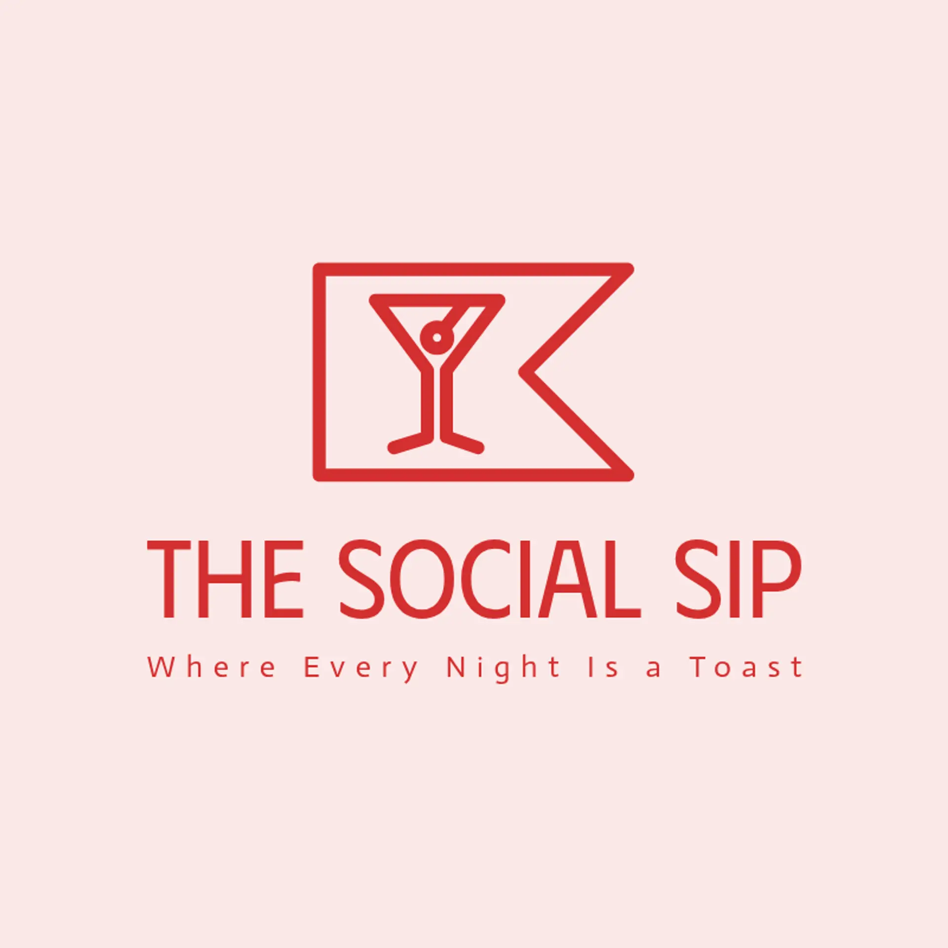The Social Sip logo for bar restaurant