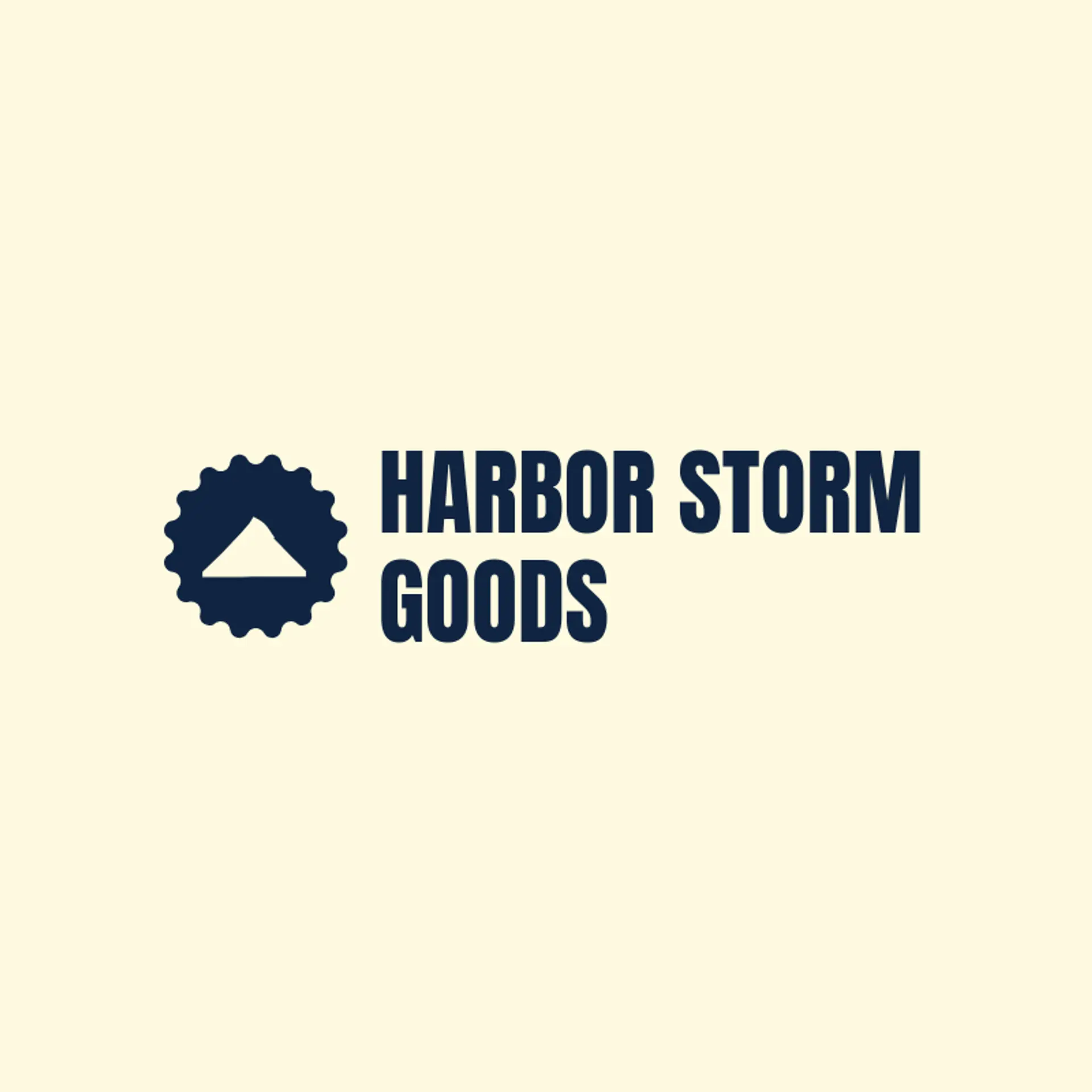 Harbor Storm Goods logo for storm