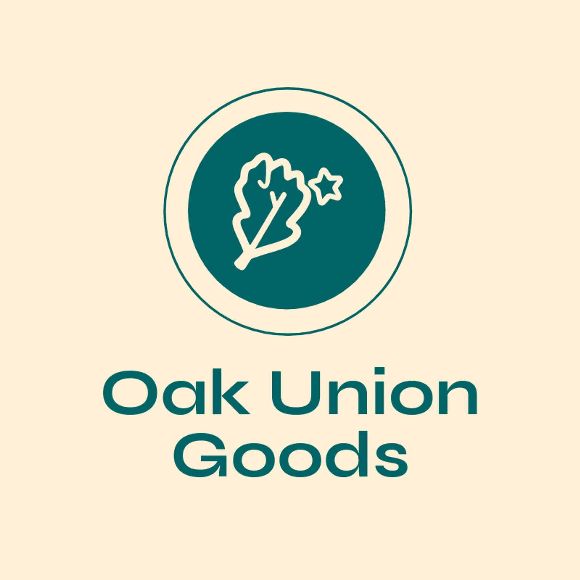 Oak Union Goods logo for american