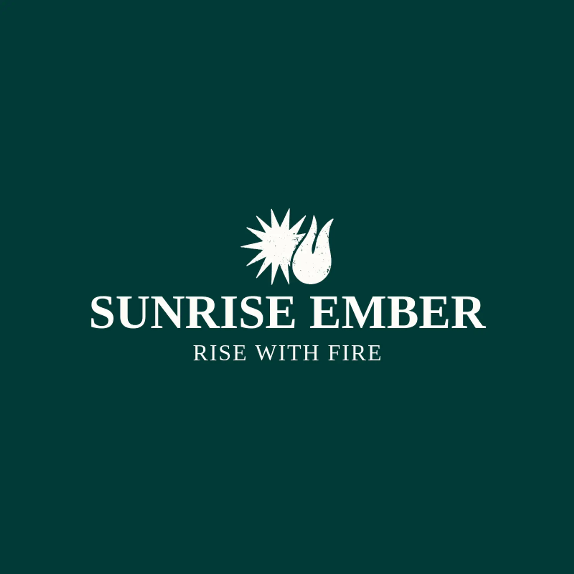 Sunrise Ember logo for flame
