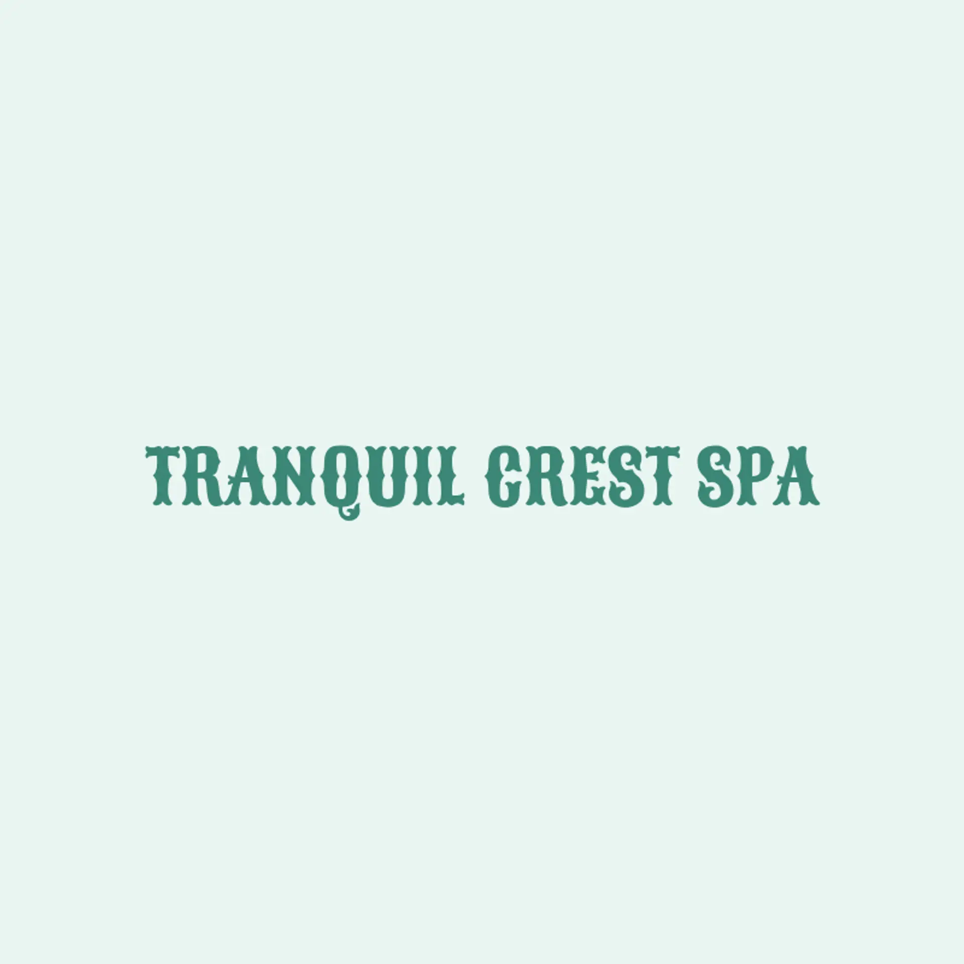 Tranquil Crest Spa logo for spa