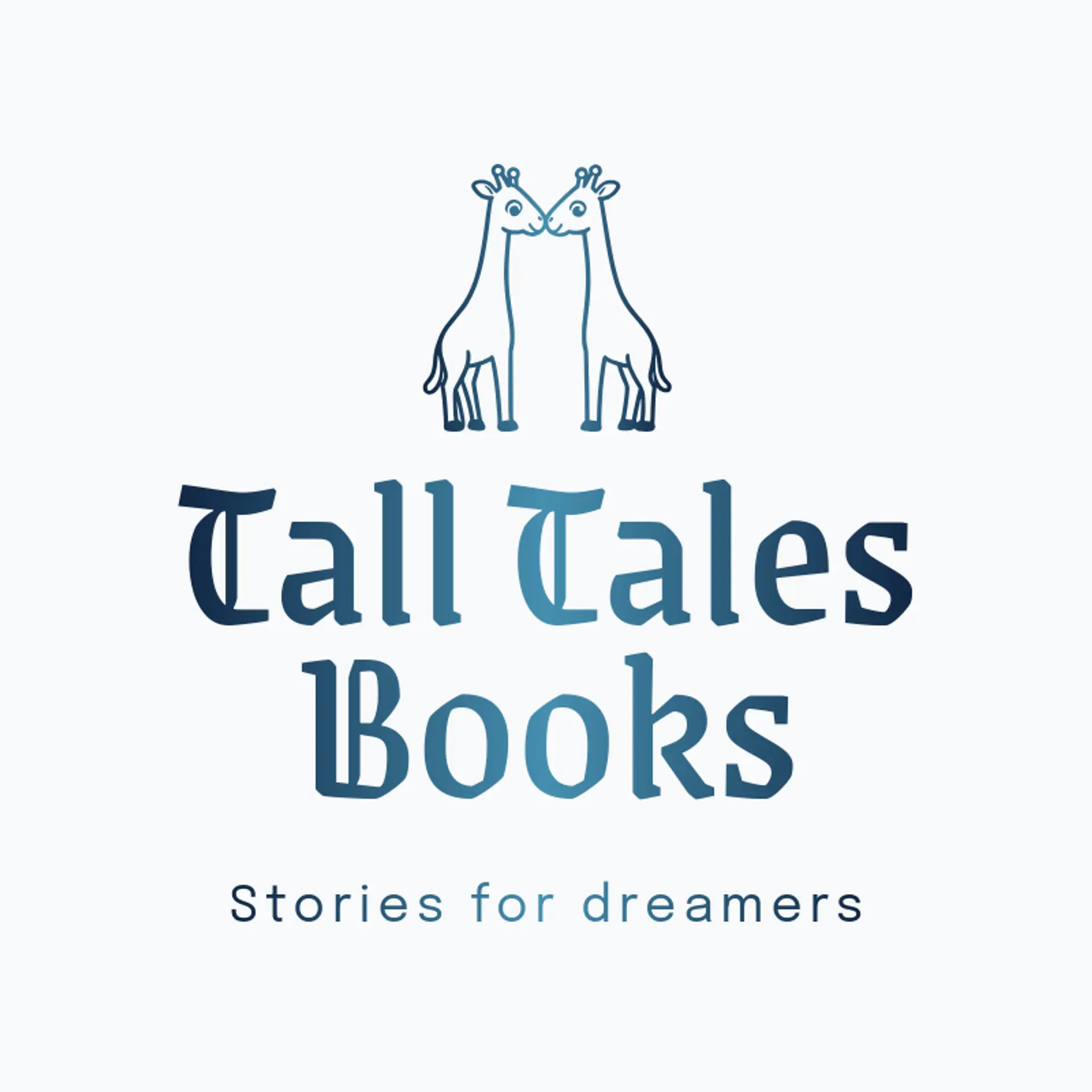 Tall Tales Books logo for giraffe