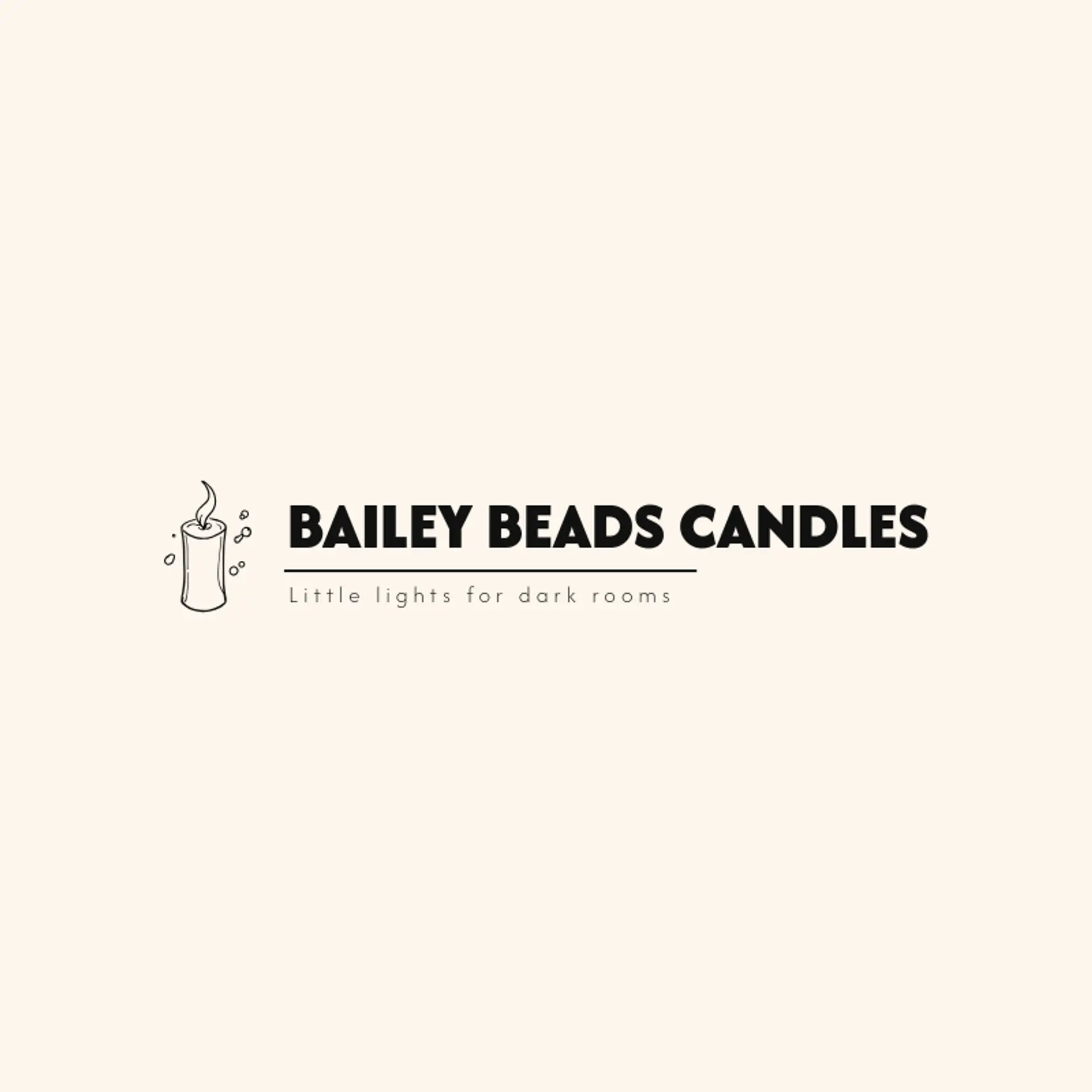 Bailey Beads Candles logo for eclipse