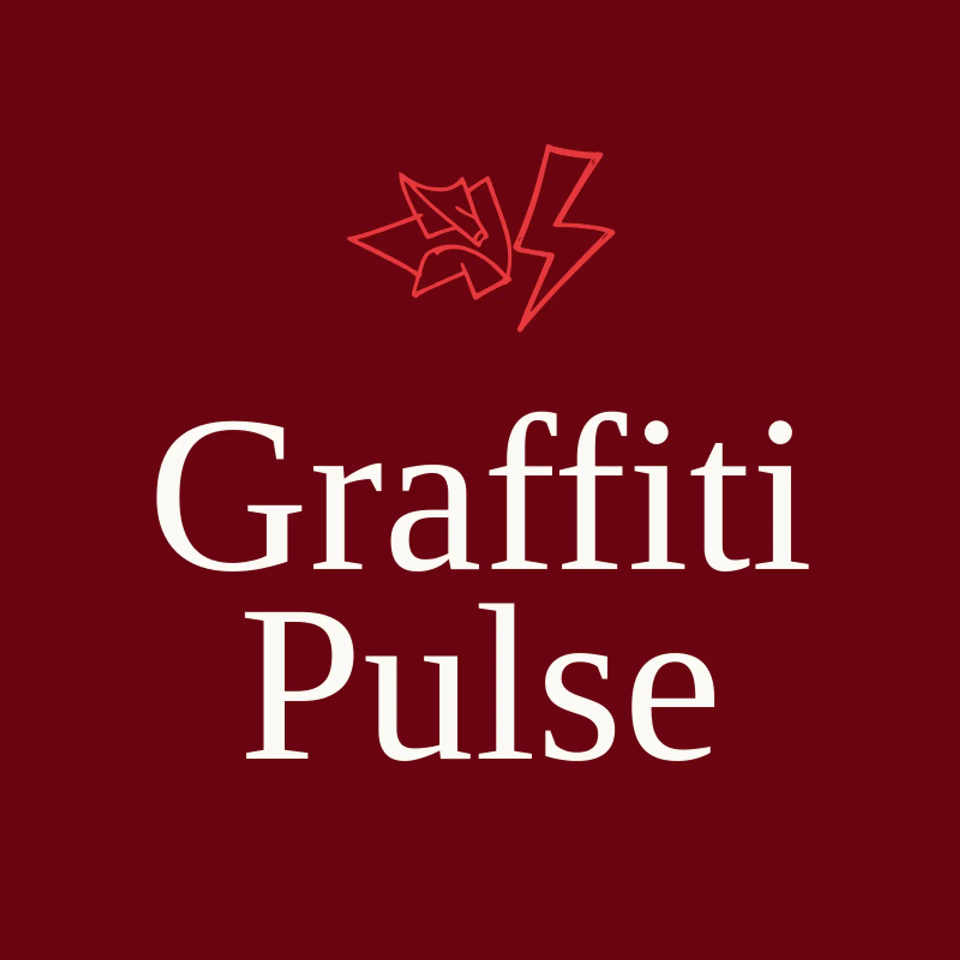 Graffiti Pulse logo for hip hop