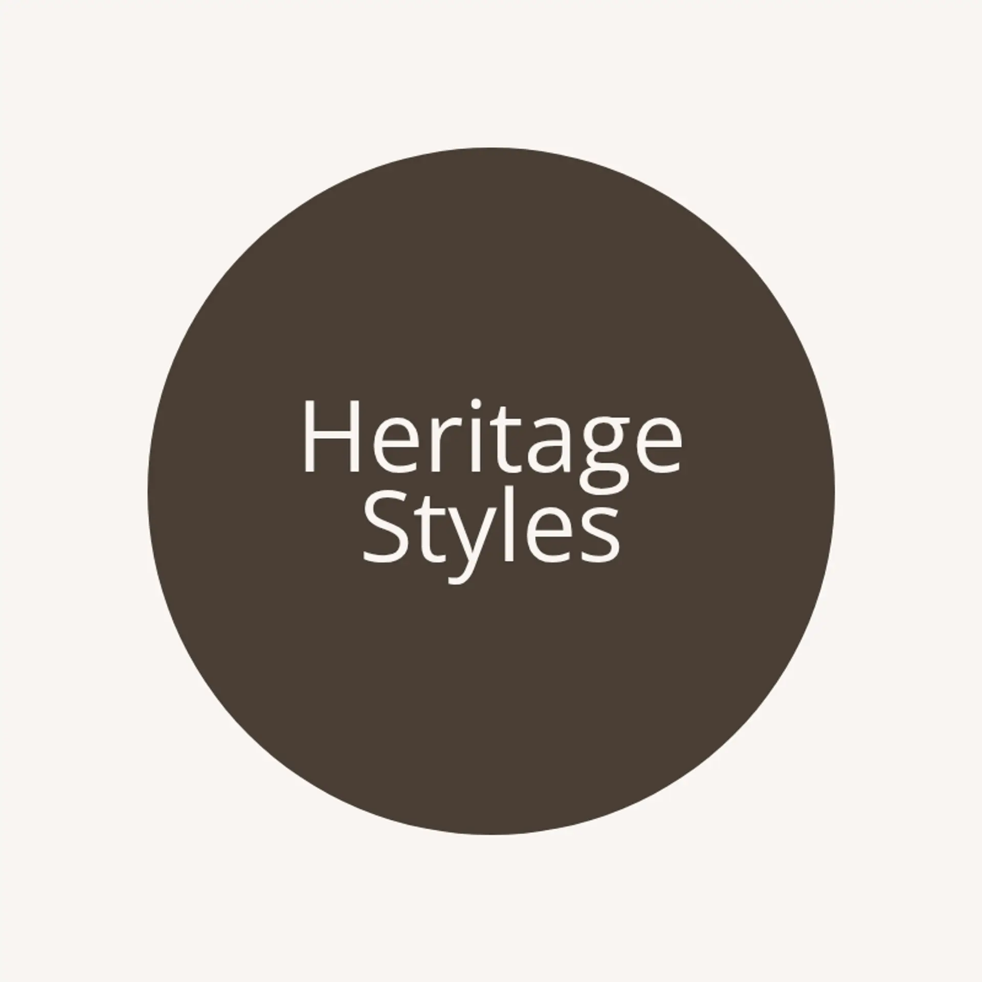 Heritage Styles logo for classic fashion