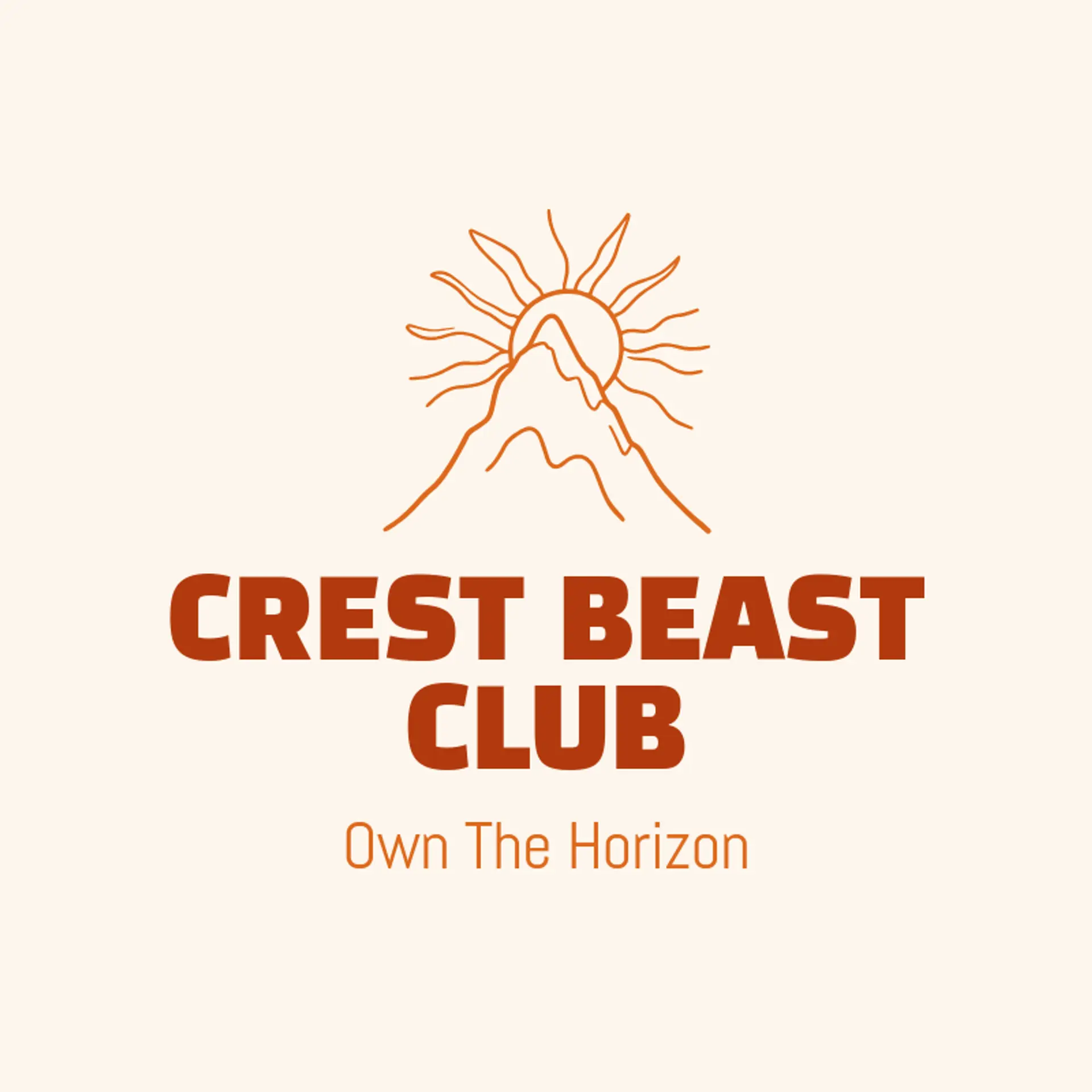 Crest Beast Club logo for beast
