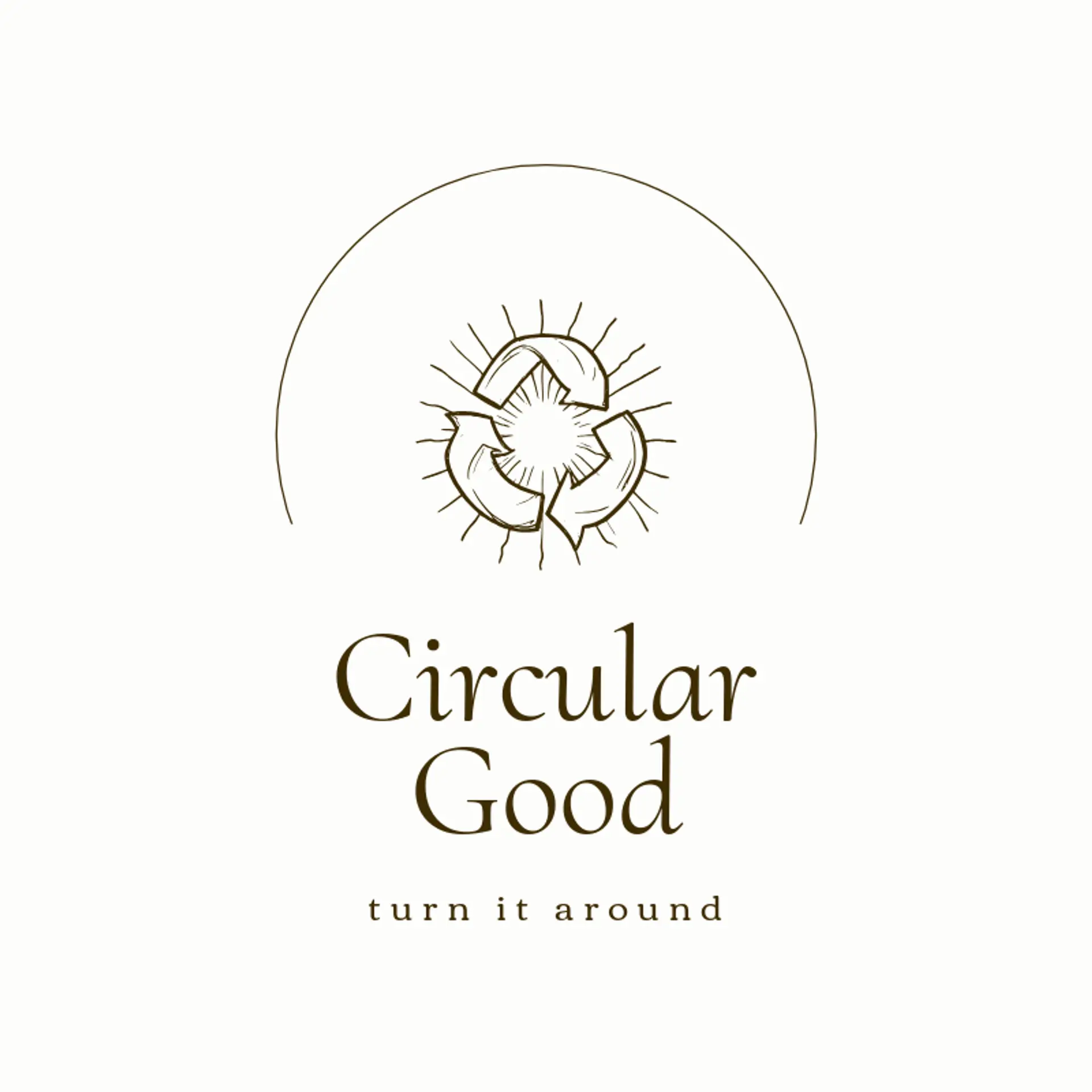 Circular Good logo for recycling