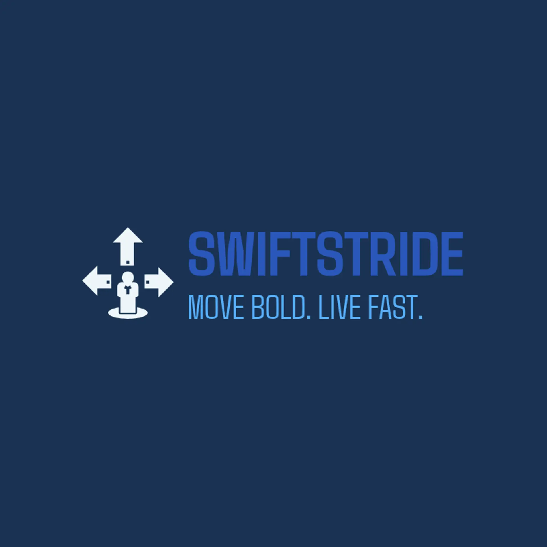 SwiftStride logo for sports brand