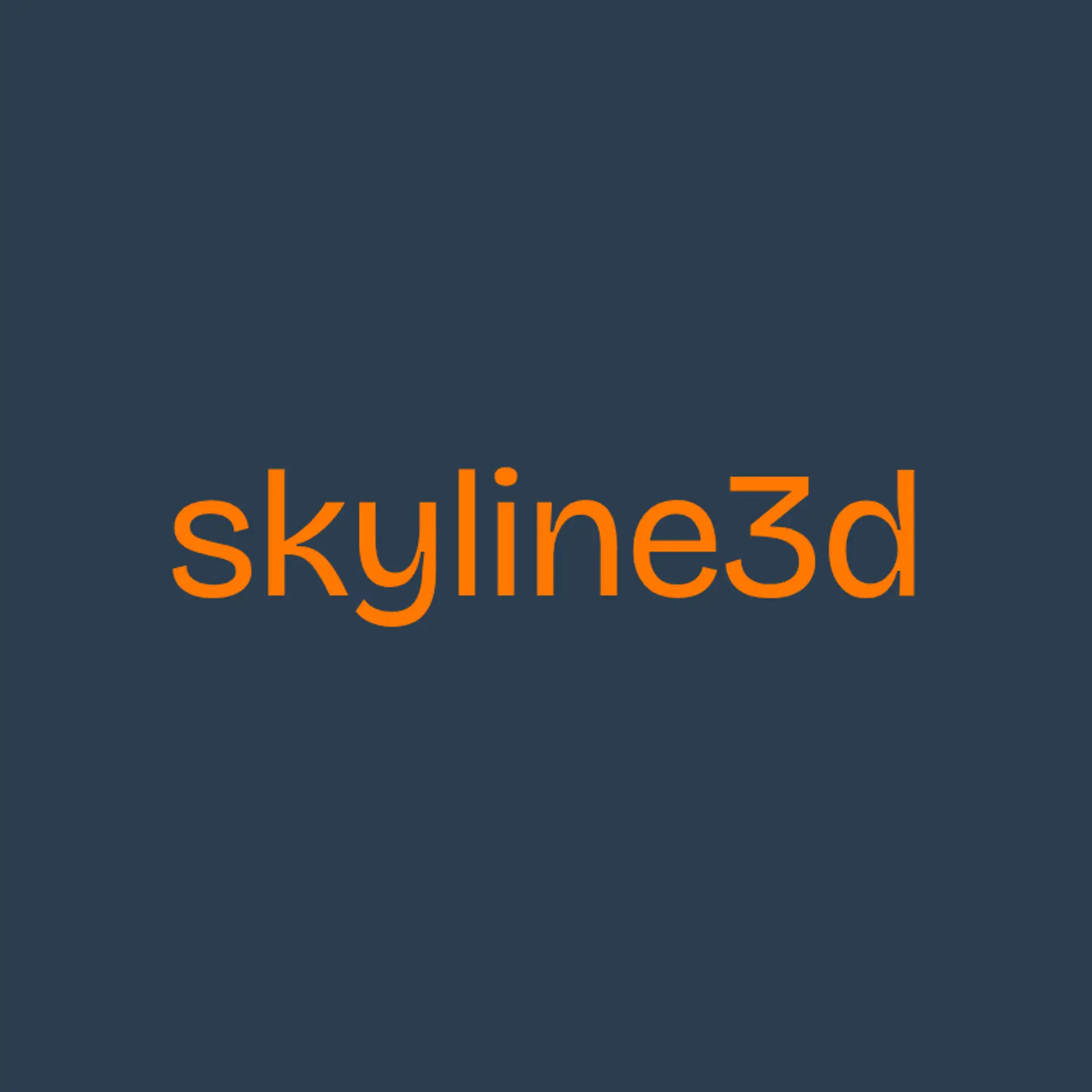Skyline3D logo for construction 3d