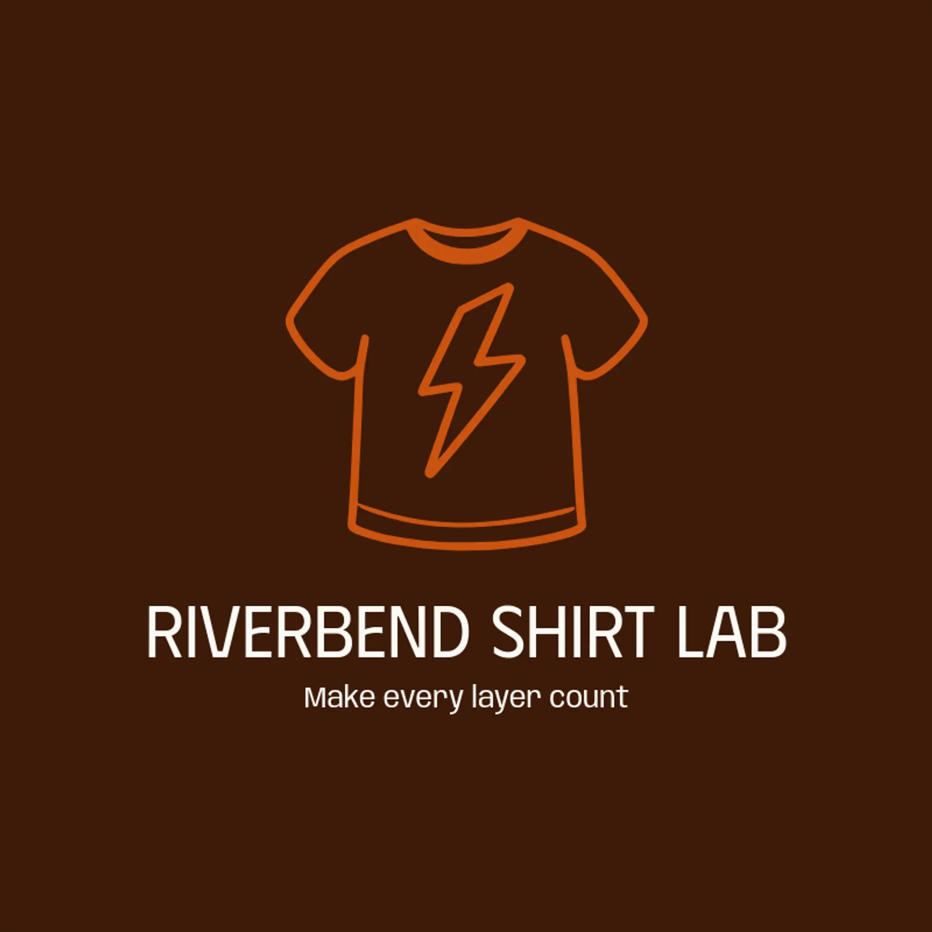 Riverbend Shirt Lab logo for shirt