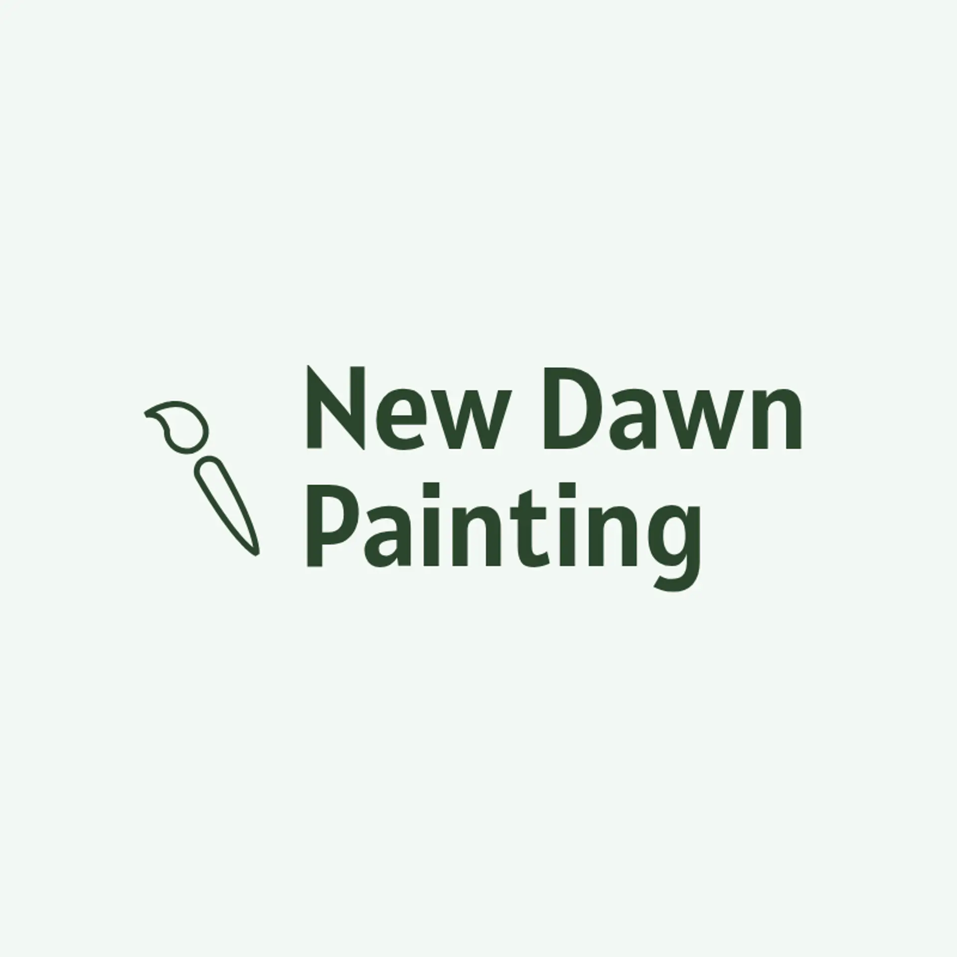 New Dawn Painting logo for construction painting