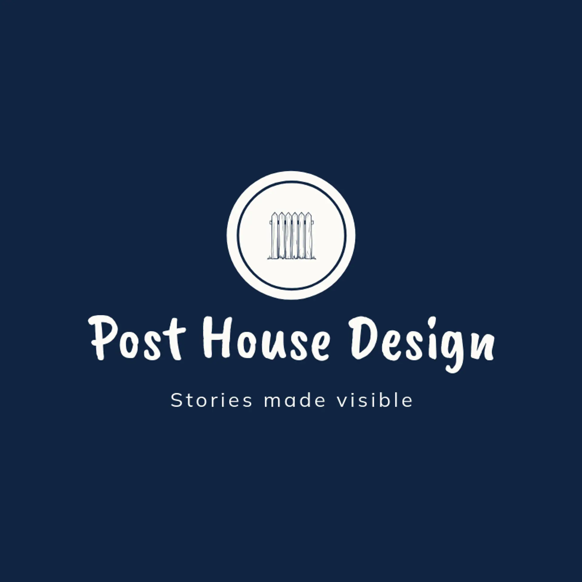 Post House Design logo for post