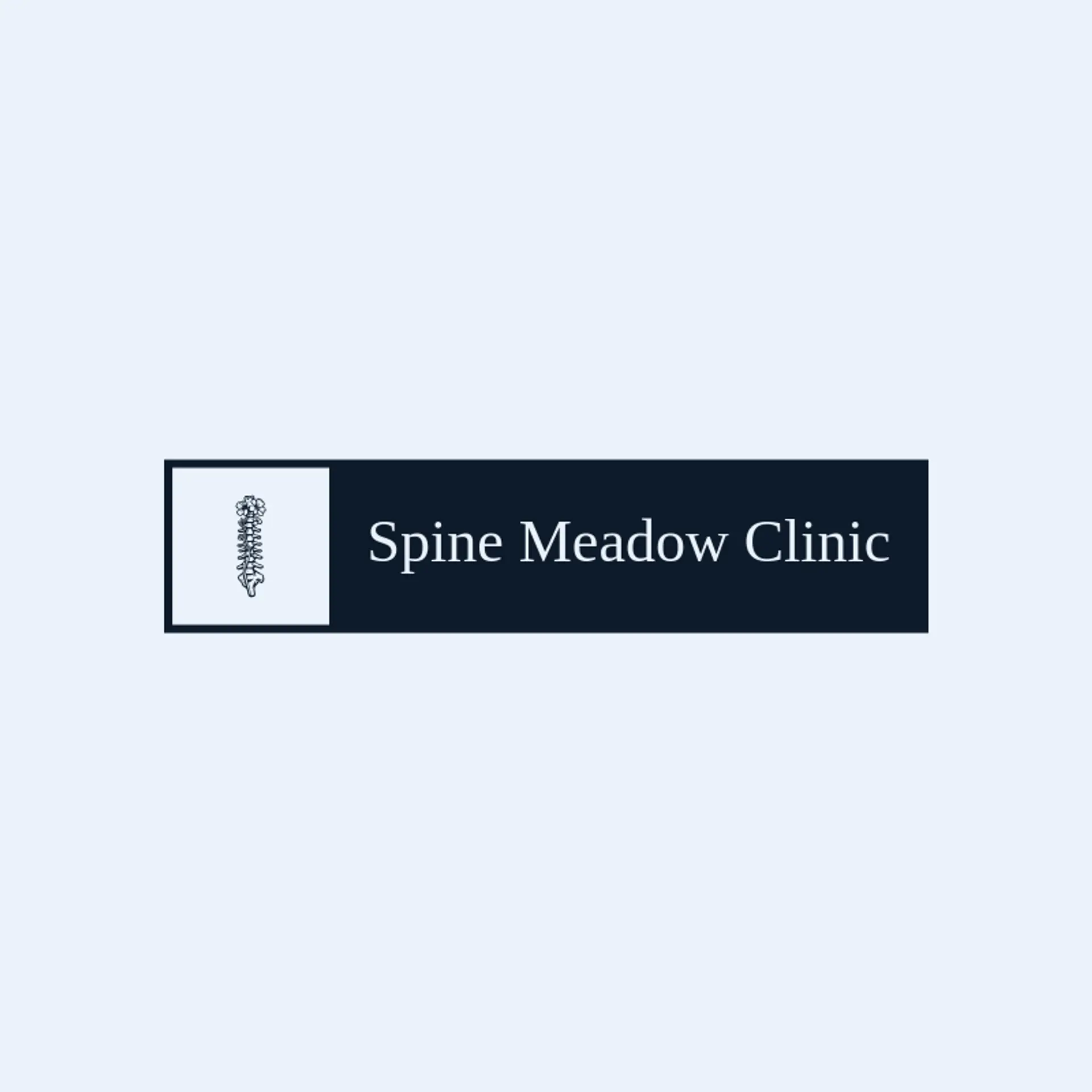 Spine Meadow Clinic logo for spine