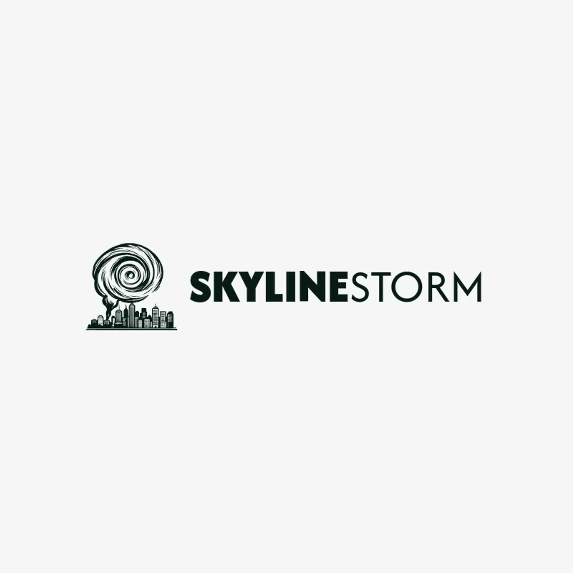Skyline Storm logo for hurricane
