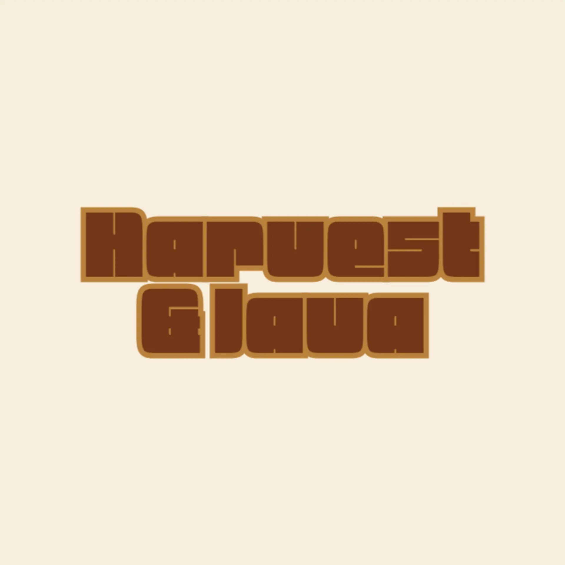 Harvest & Java logo for food cafe