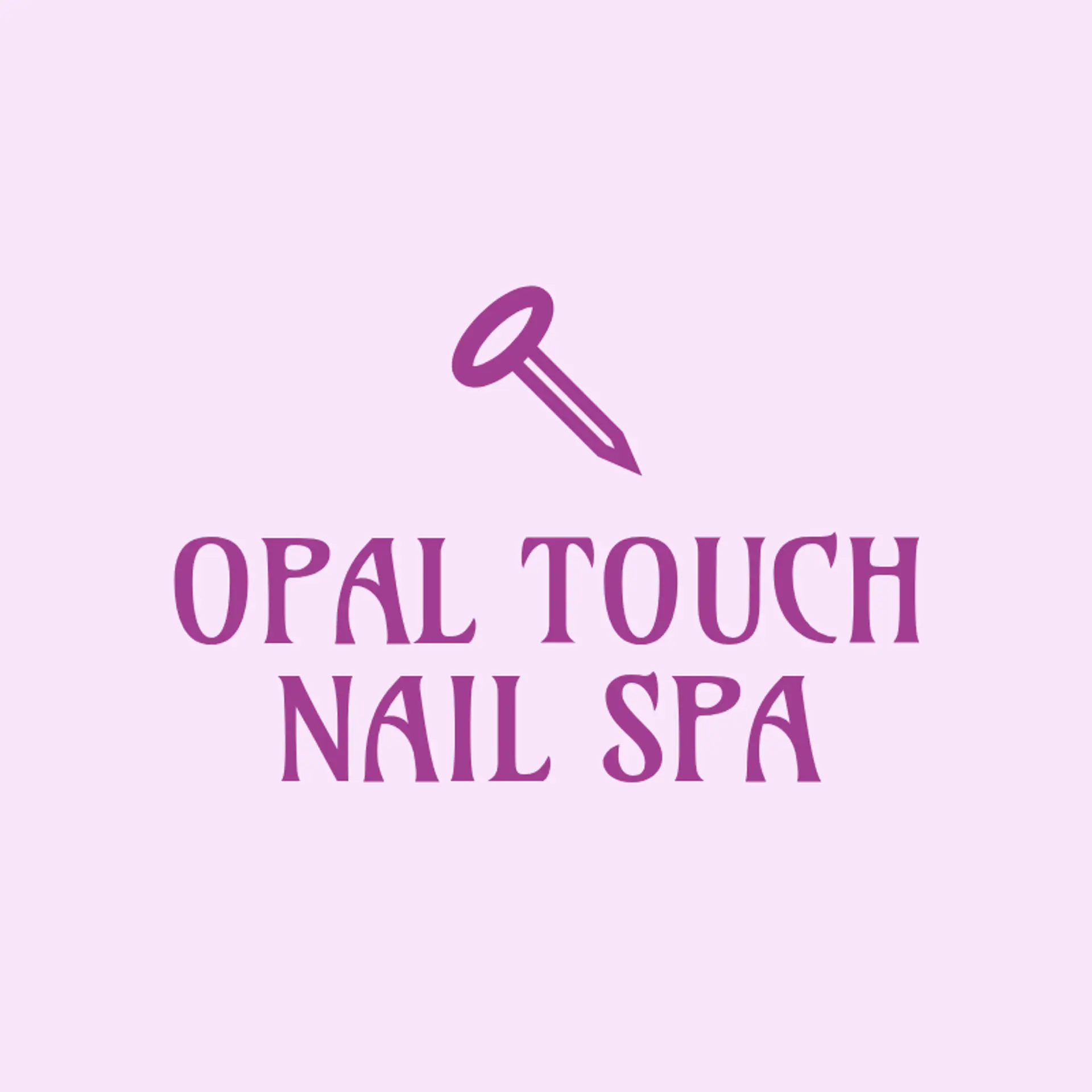 Opal Touch Nail Spa logo for nail spa