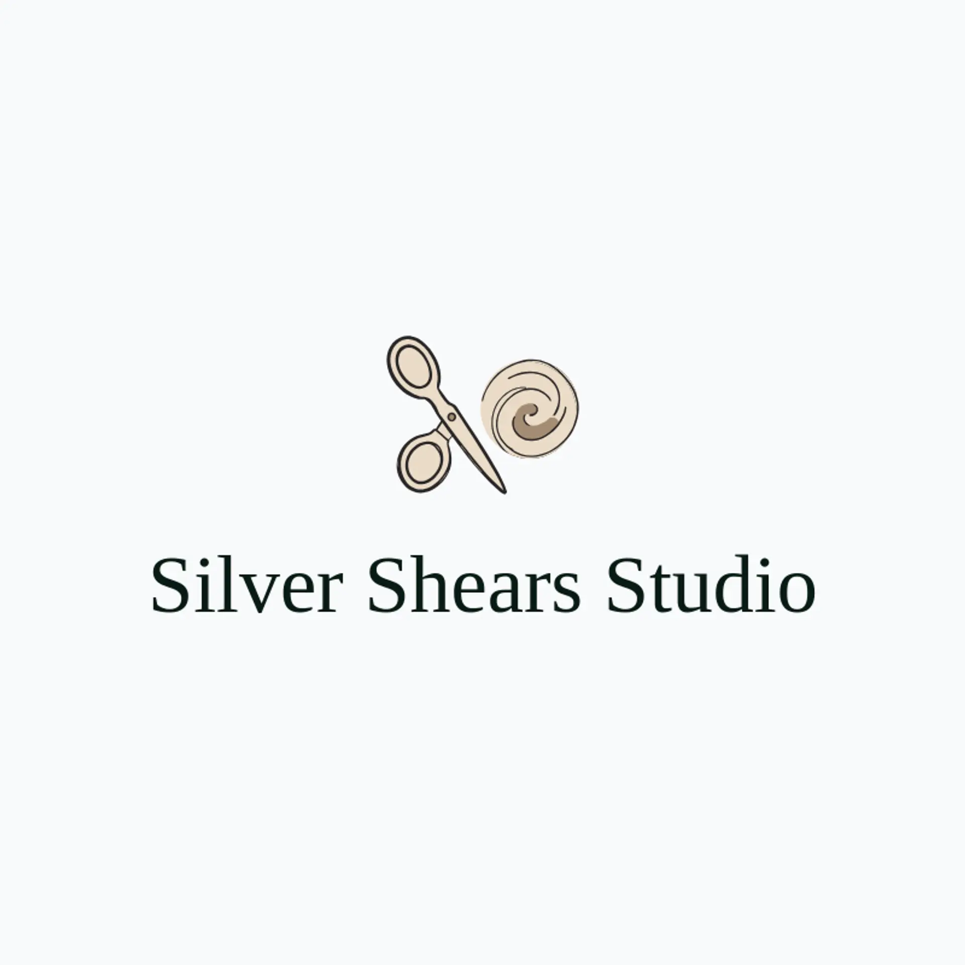 Silver Shears Studio logo for hair