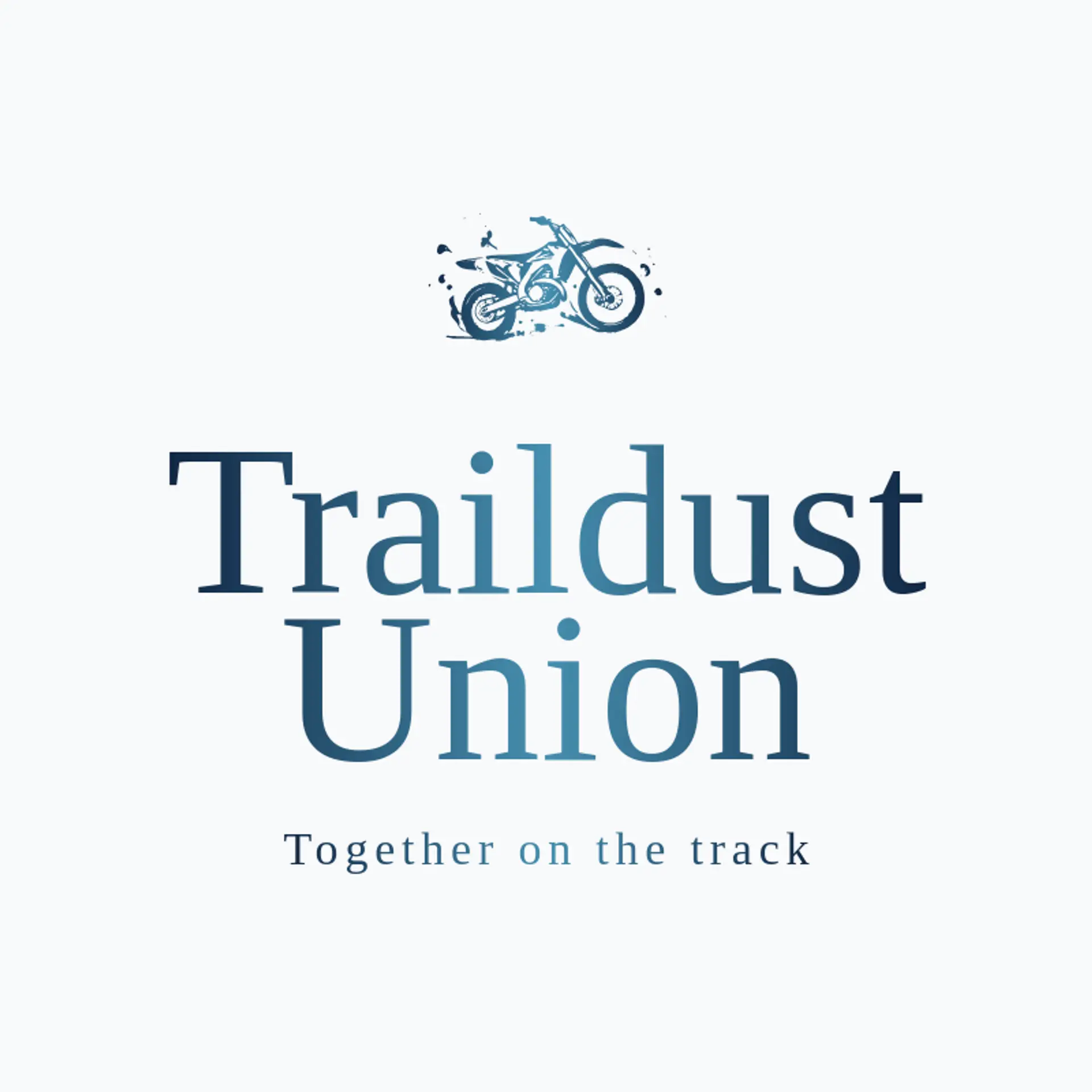 Traildust Union logo for motocross
