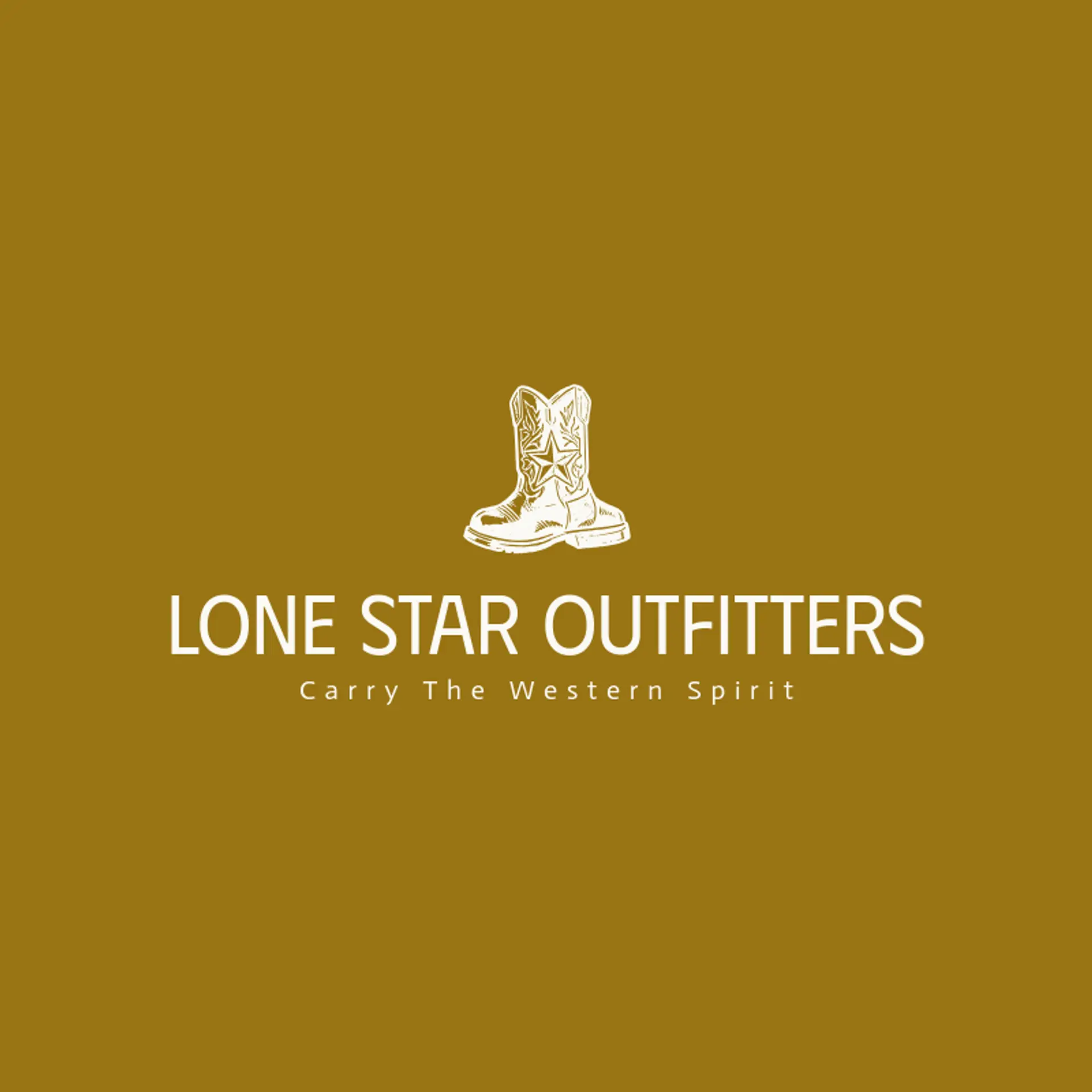 Lone Star Outfitters logo for cowboy