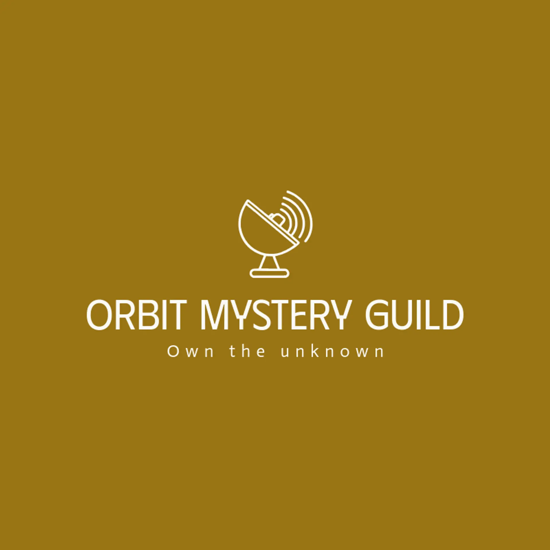 Orbit Mystery Guild logo for alien