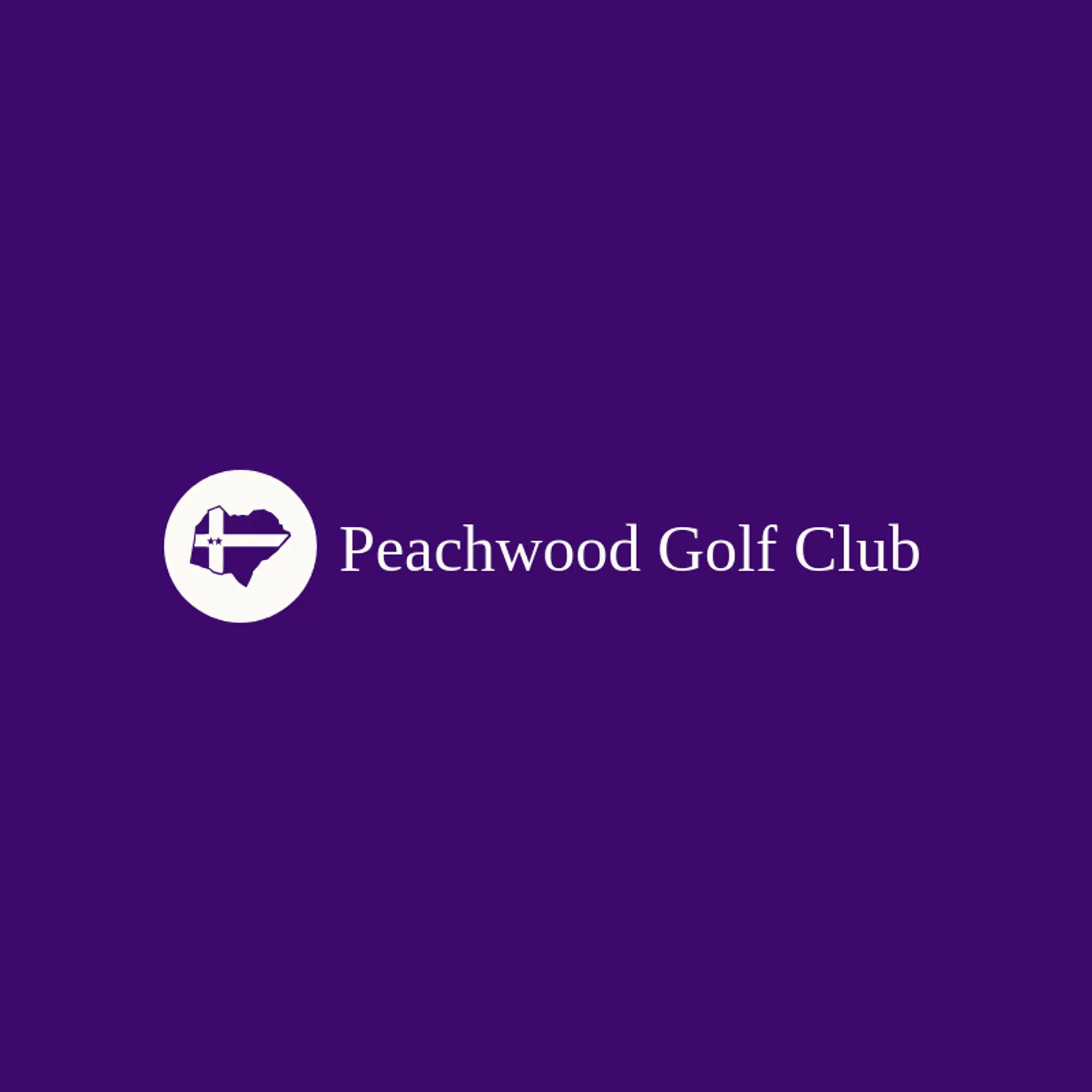 Peachwood Golf Club logo for georgia