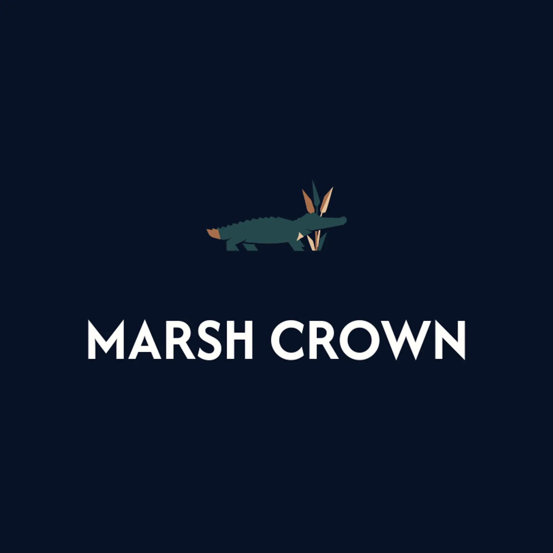 Marsh Crown logo for alligator