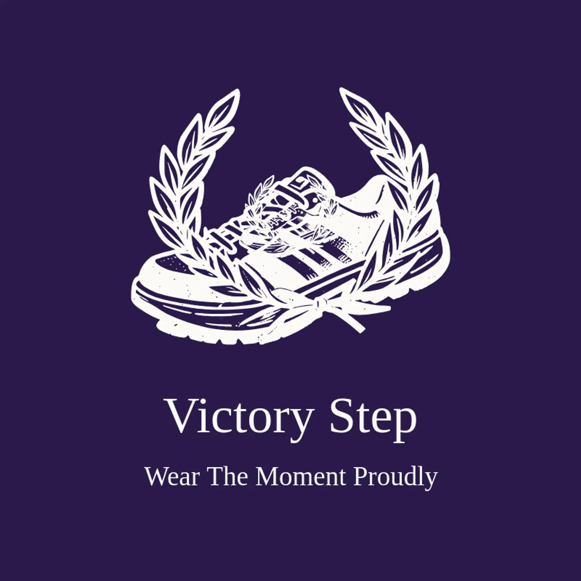 Victory Step logo for shoe