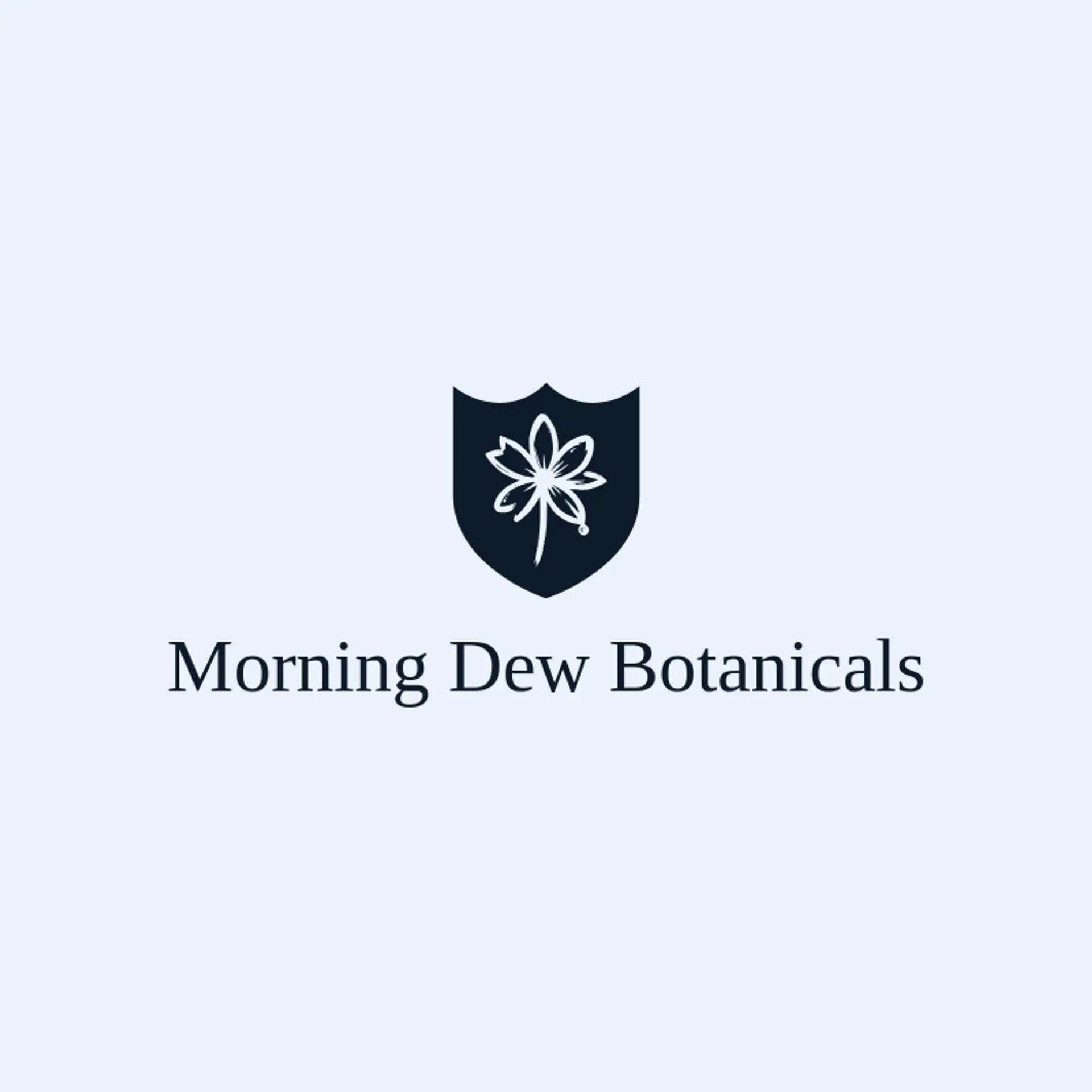 Morning Dew Botanicals logo for wildflower