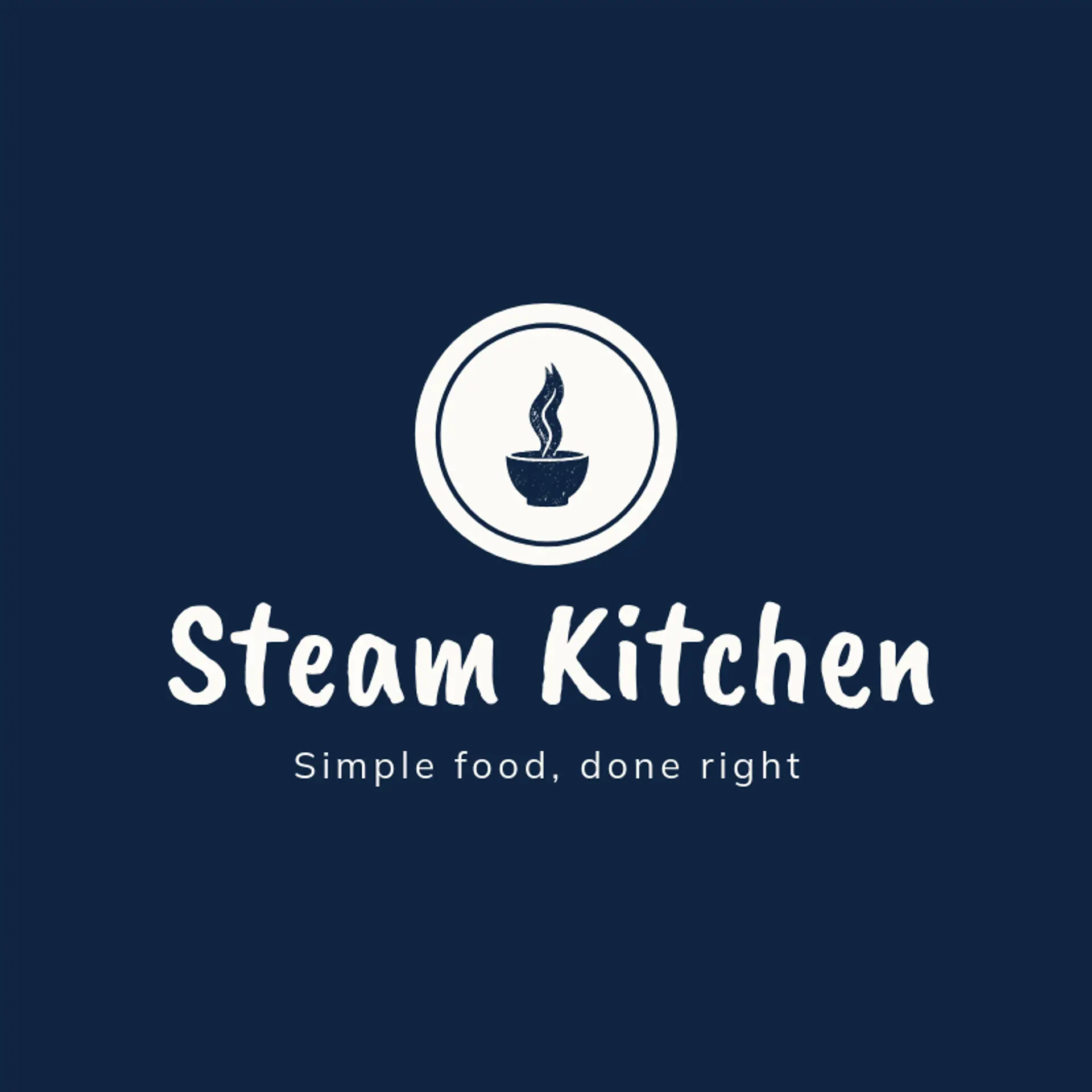 Steam Kitchen logo for canteen