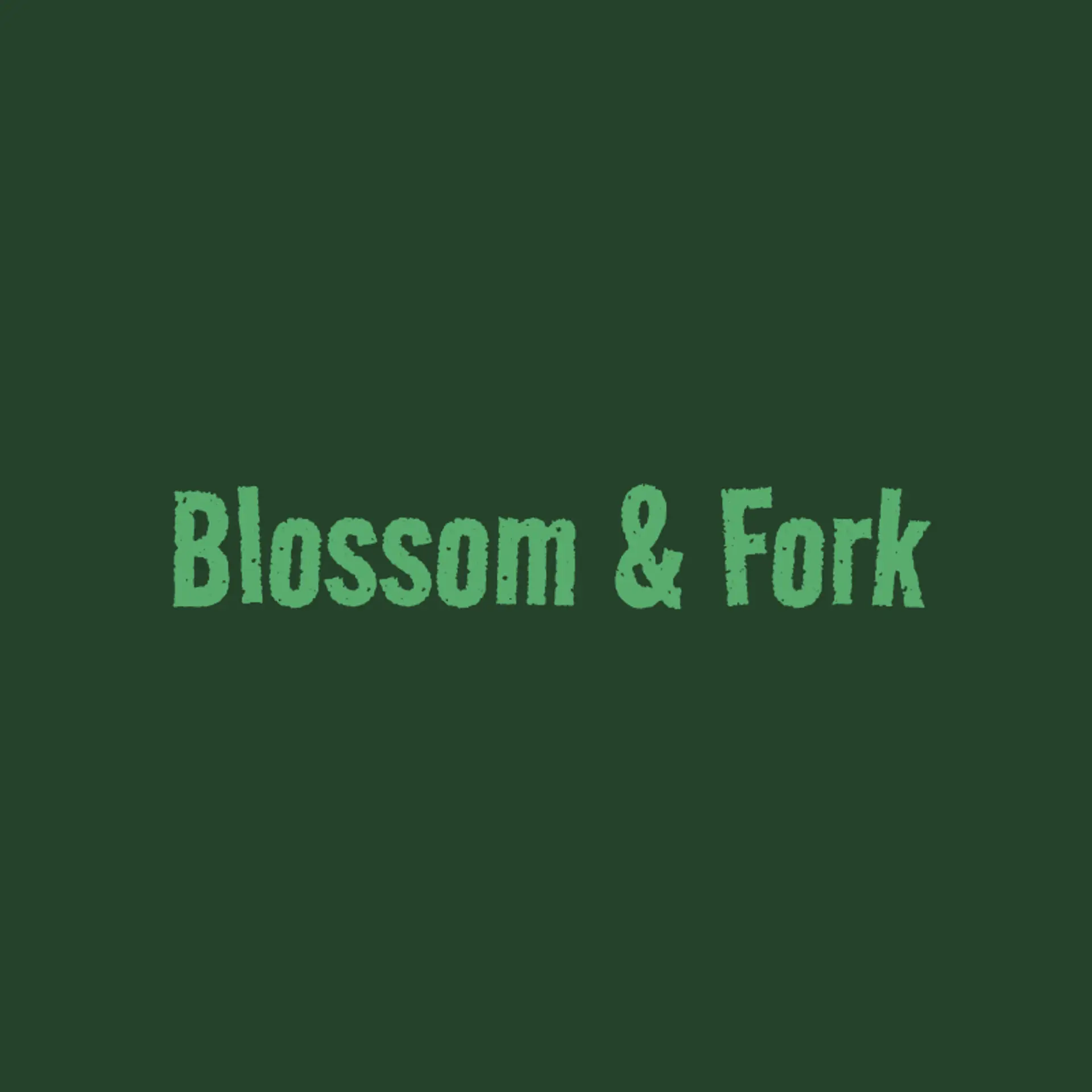 Verdant Bite logo for garden restaurant