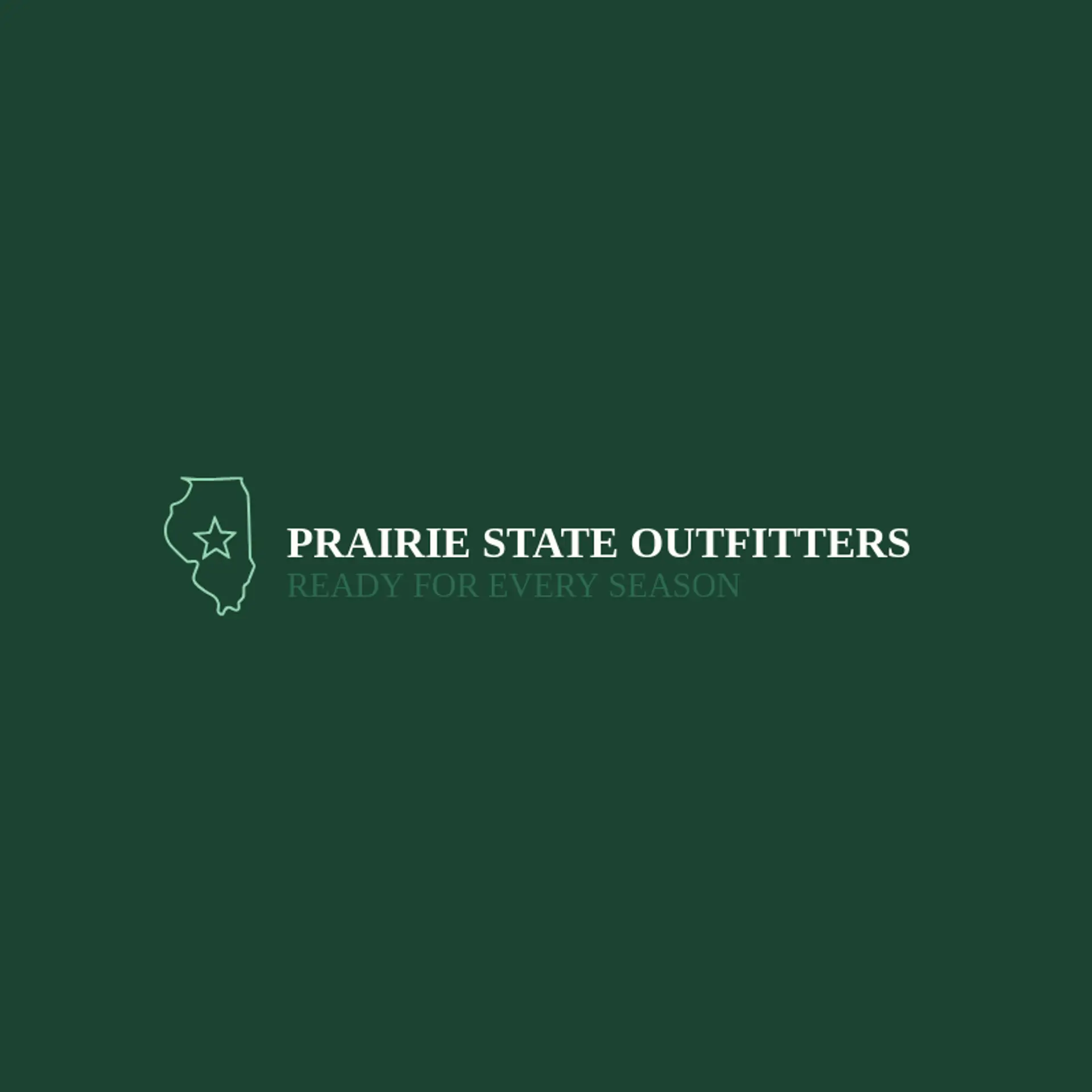 Prairie State Outfitters logo for illinois