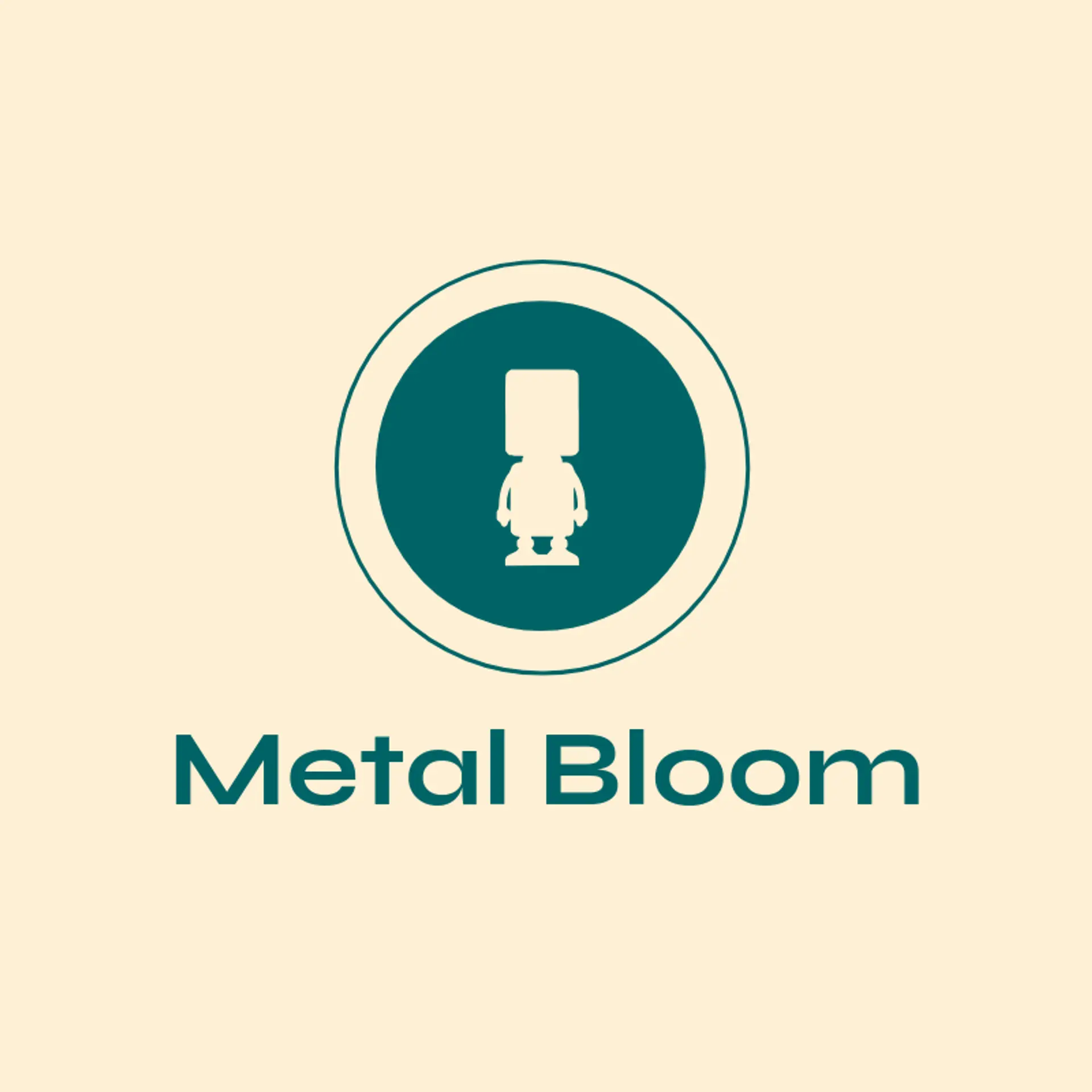 Metal Bloom logo for cyborg