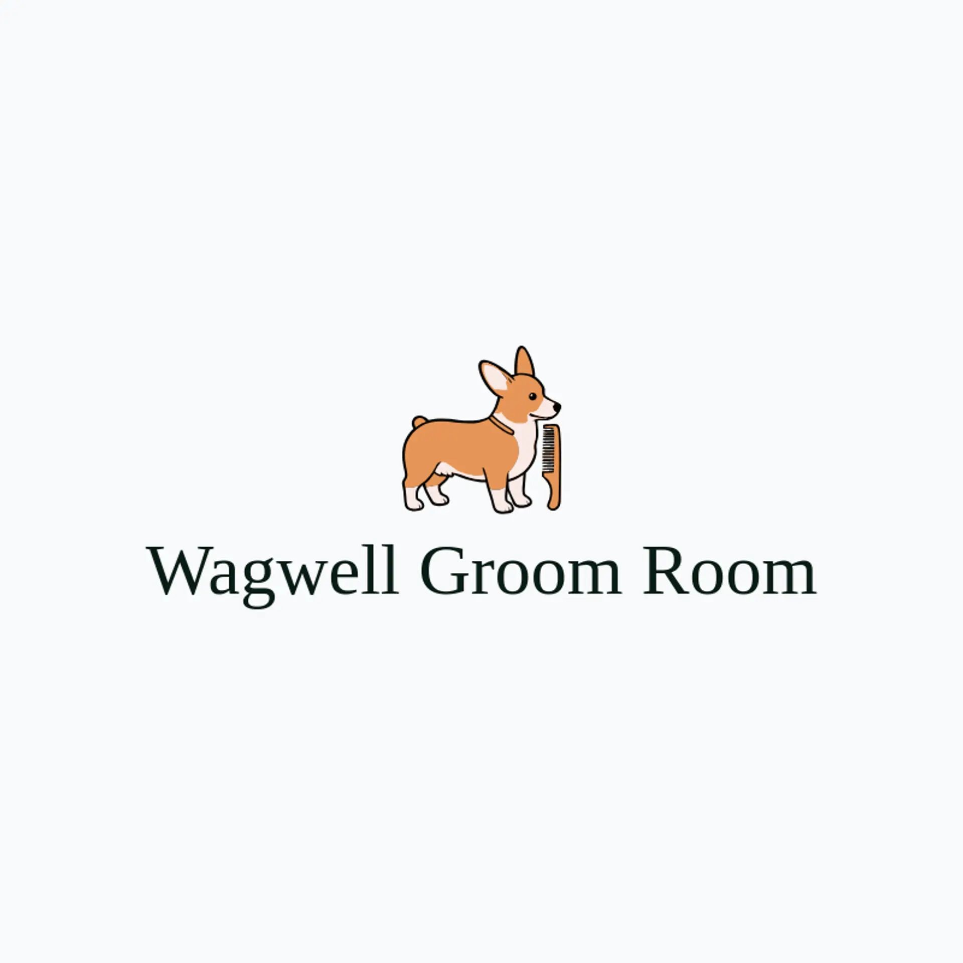 Wagwell Groom Room logo for dog grooming