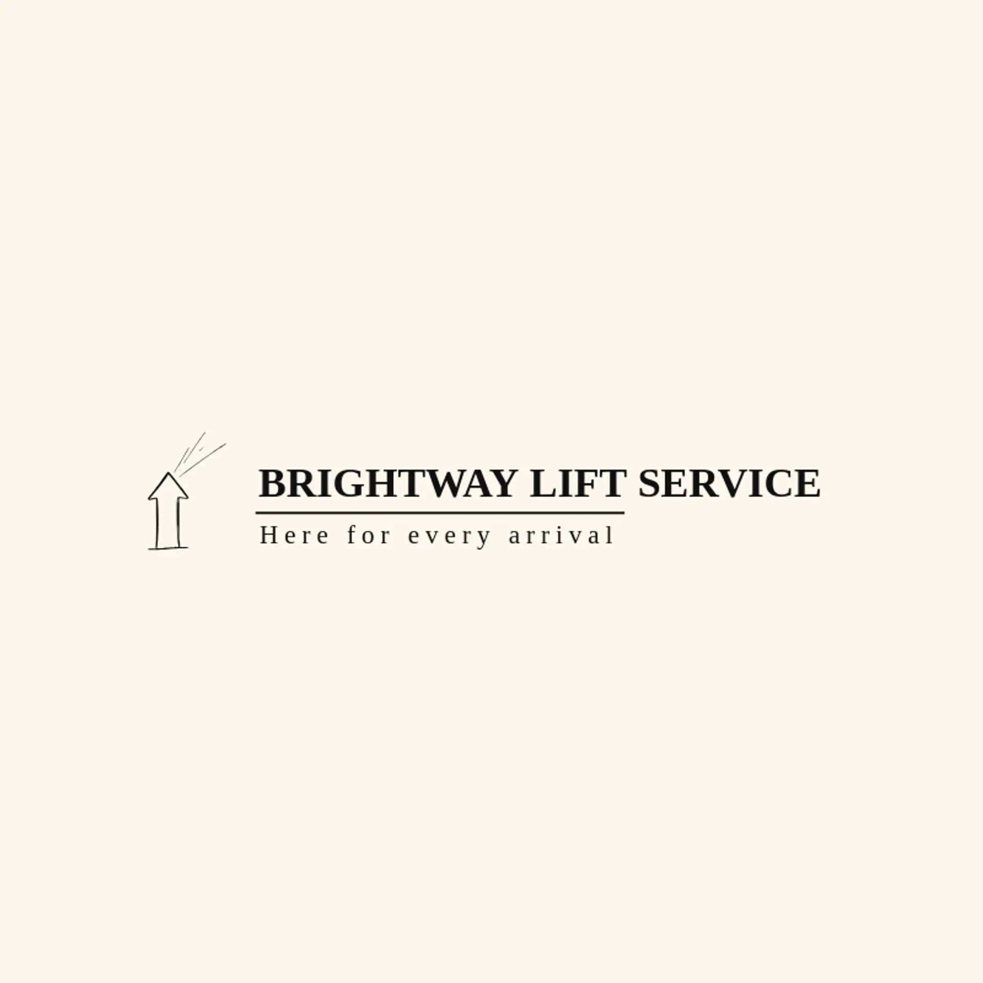 Brightway Lift Service logo for elevator