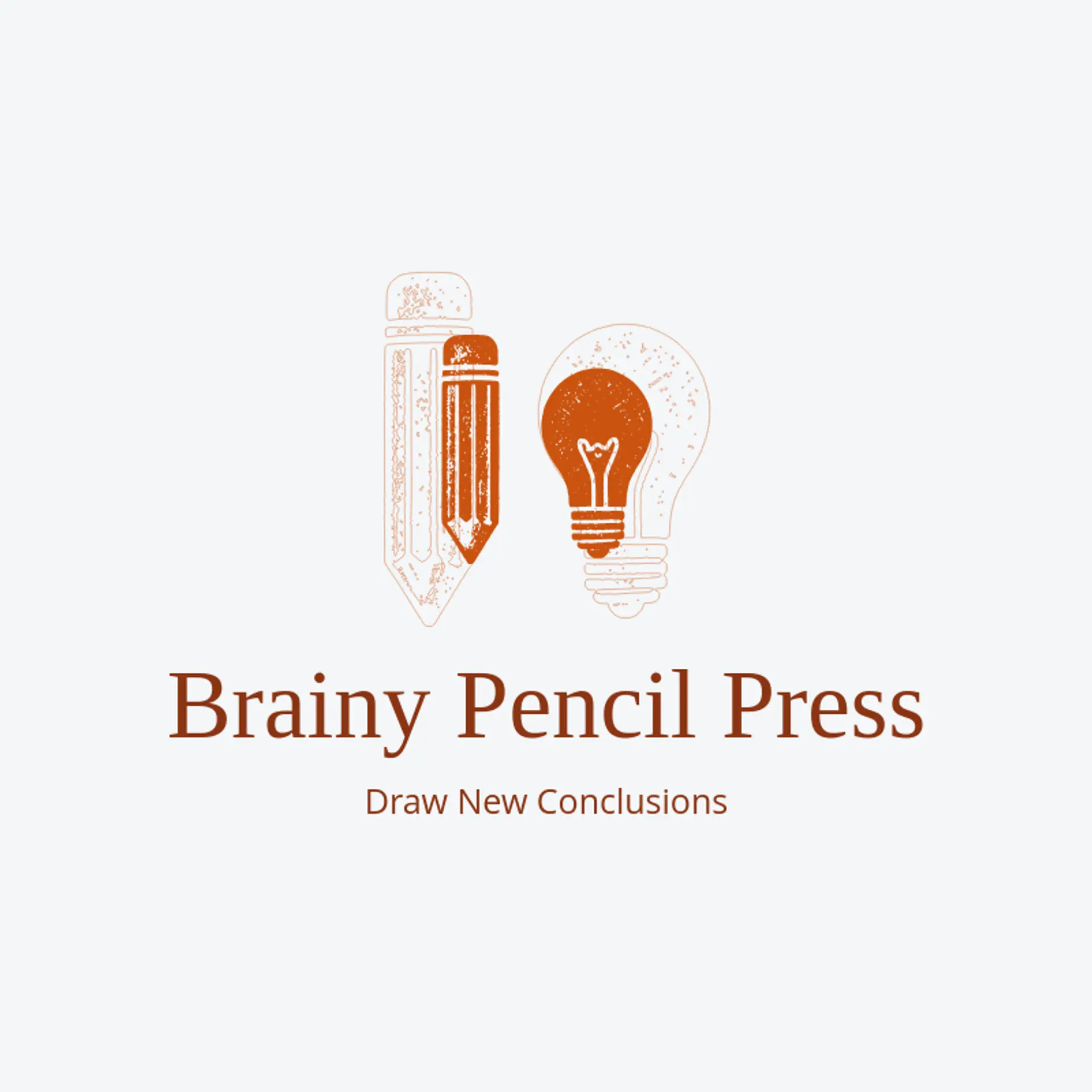 Brainy Pencil Press logo for nerd
