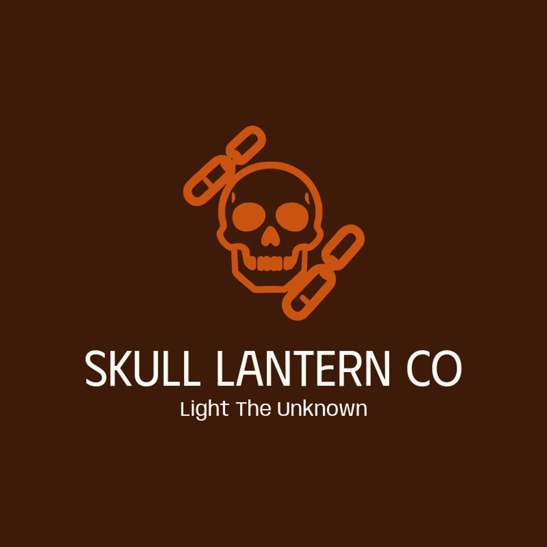Skull Lantern Co logo for zombie