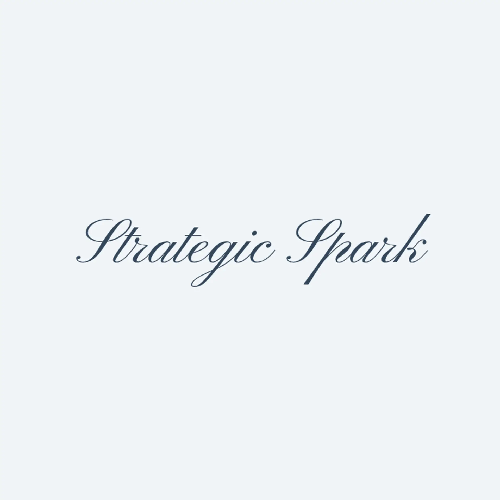 Strategic Spark logo for consulting