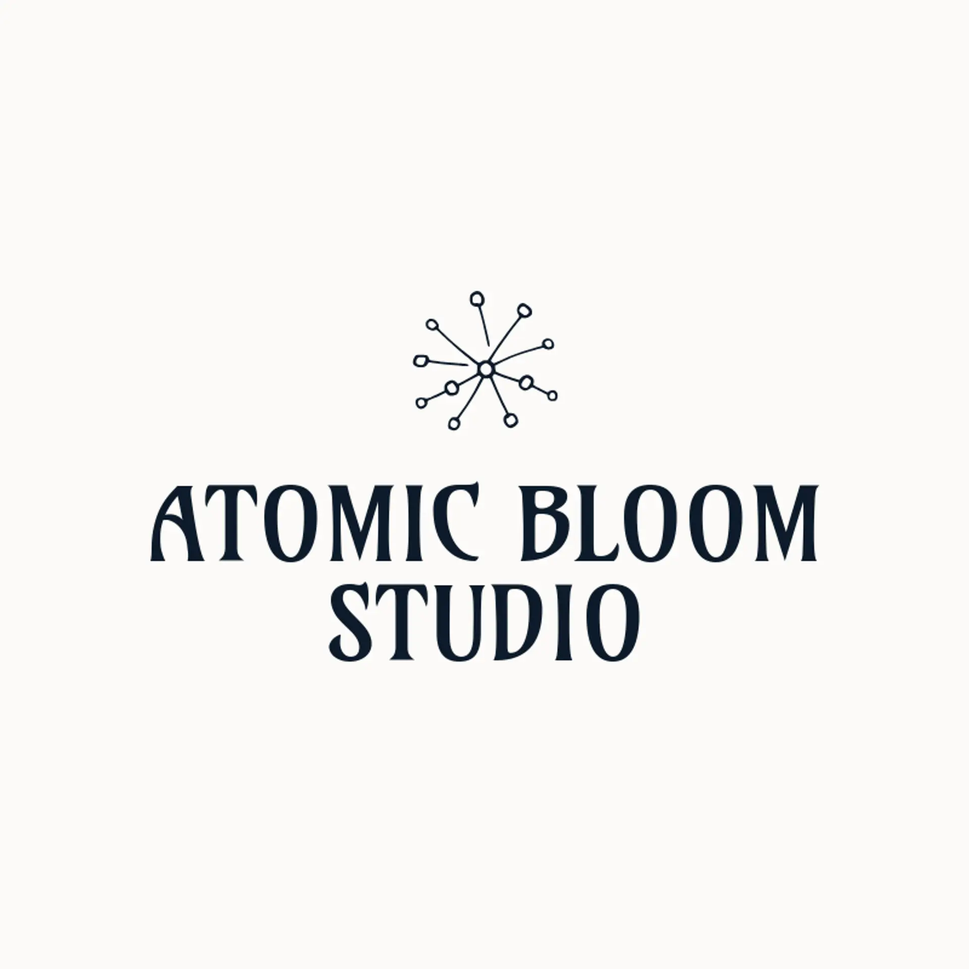 Atomic Bloom Studio logo for atom