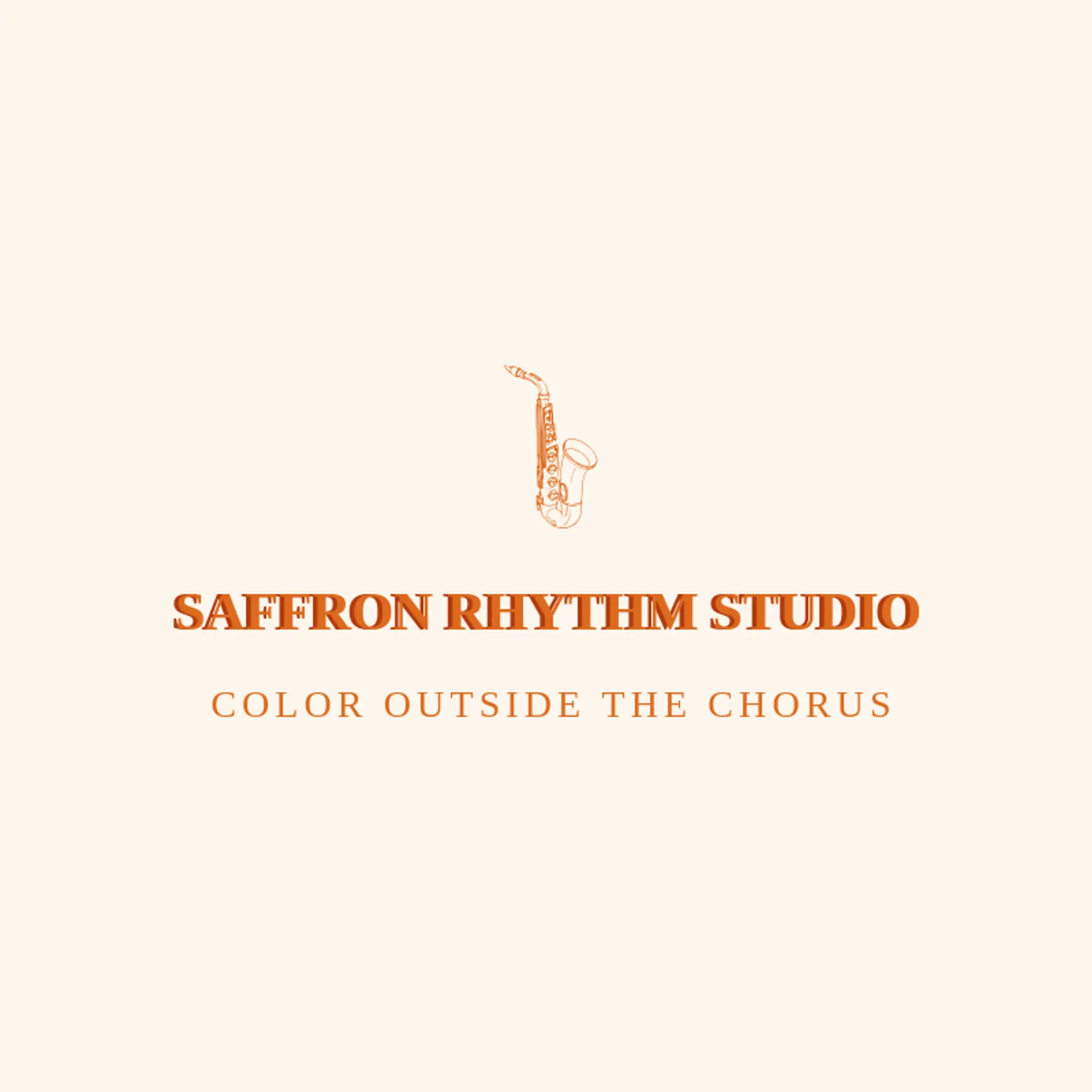Saffron Rhythm Studio logo for soundcloud