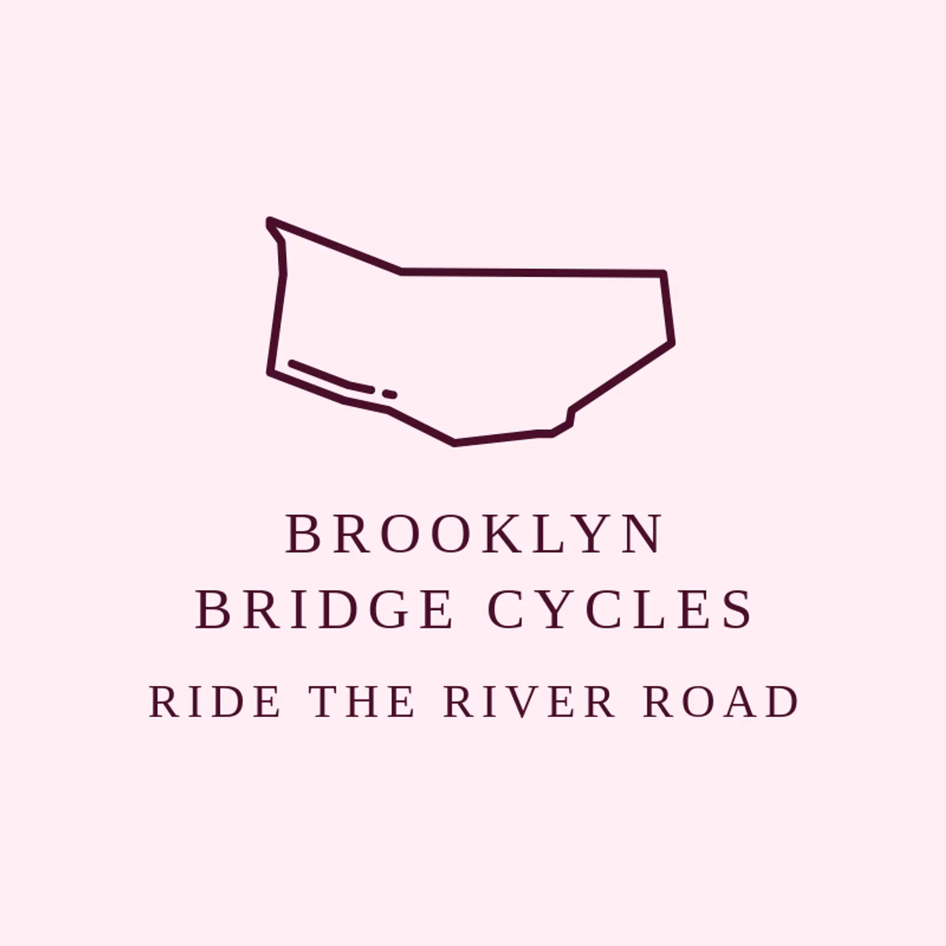 Brooklyn Bridge Cycles logo for new york