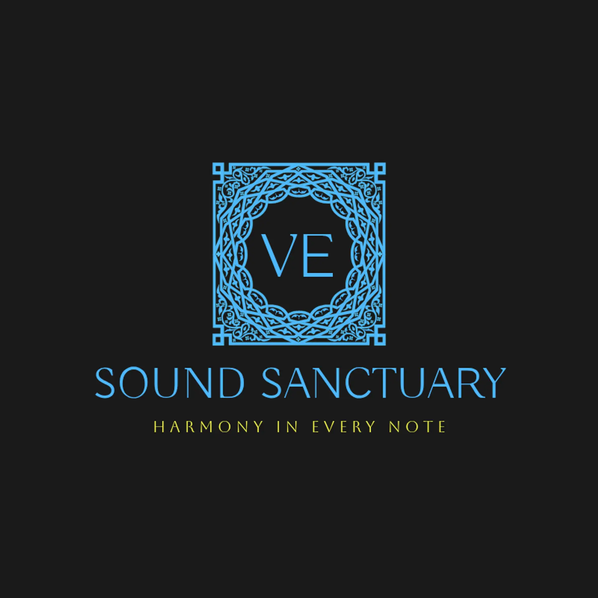 Sound Sanctuary logo for cool music