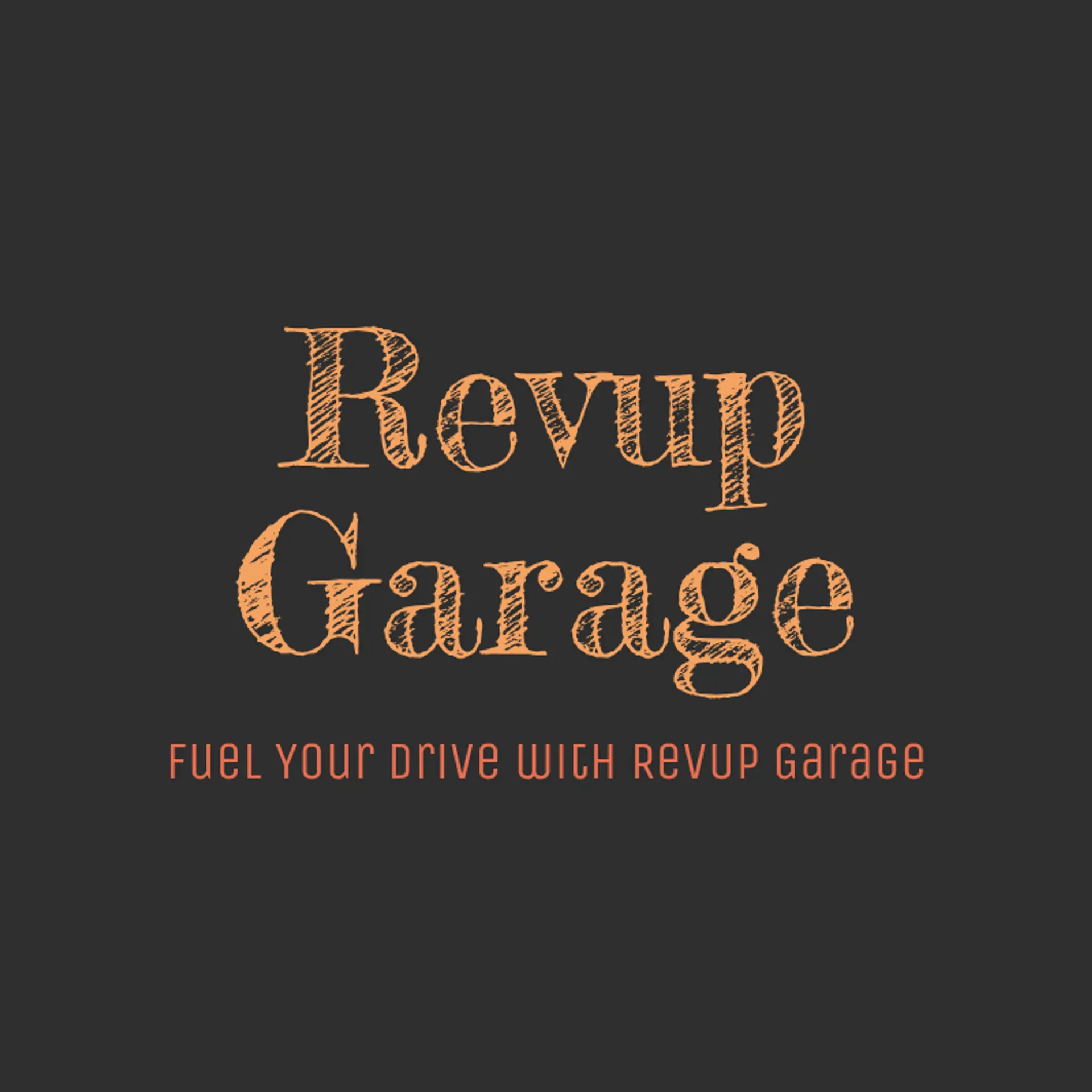 RevUp Garage logo for automotive