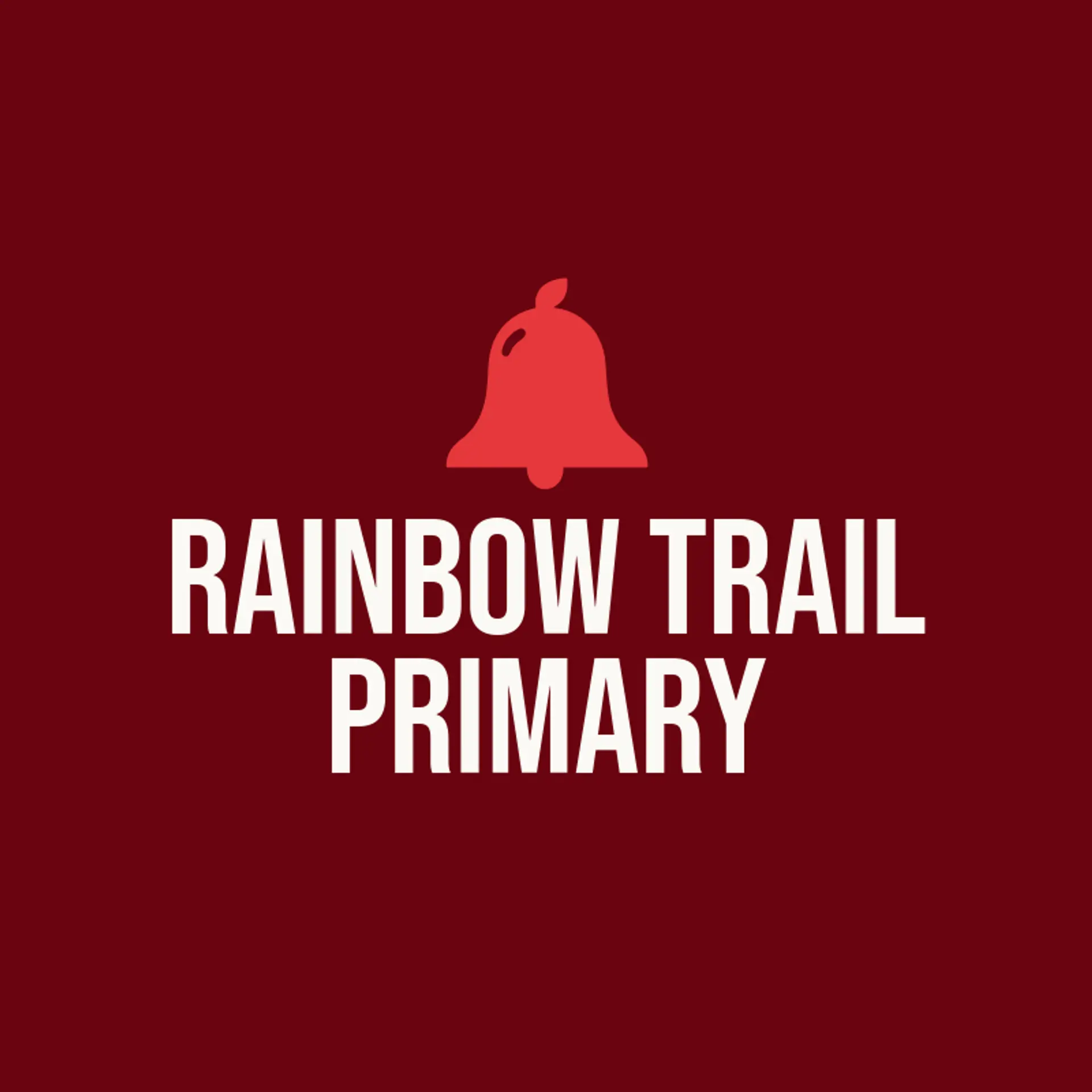 Rainbow Trail Primary logo for primary school
