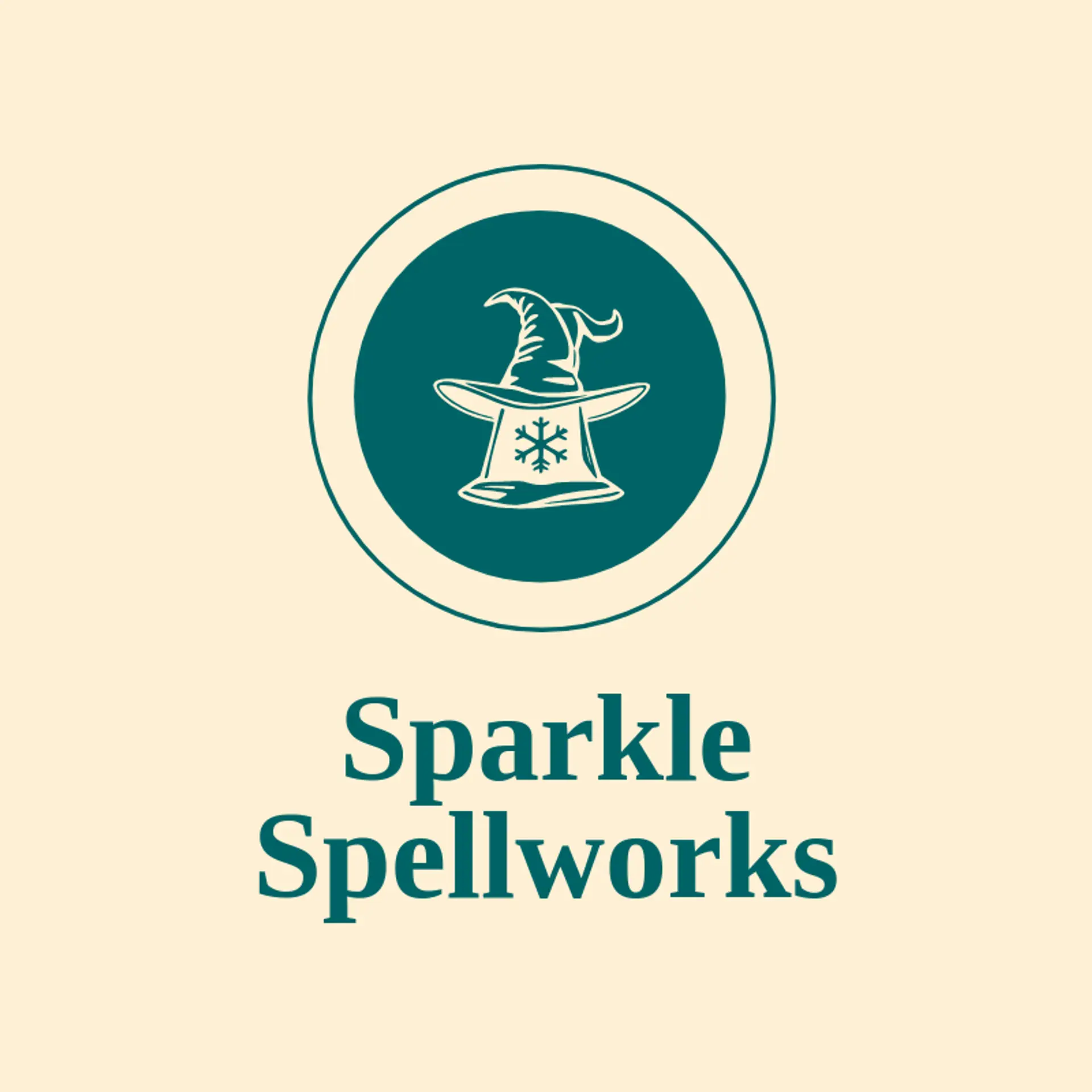 Sparkle Spellworks logo for magic