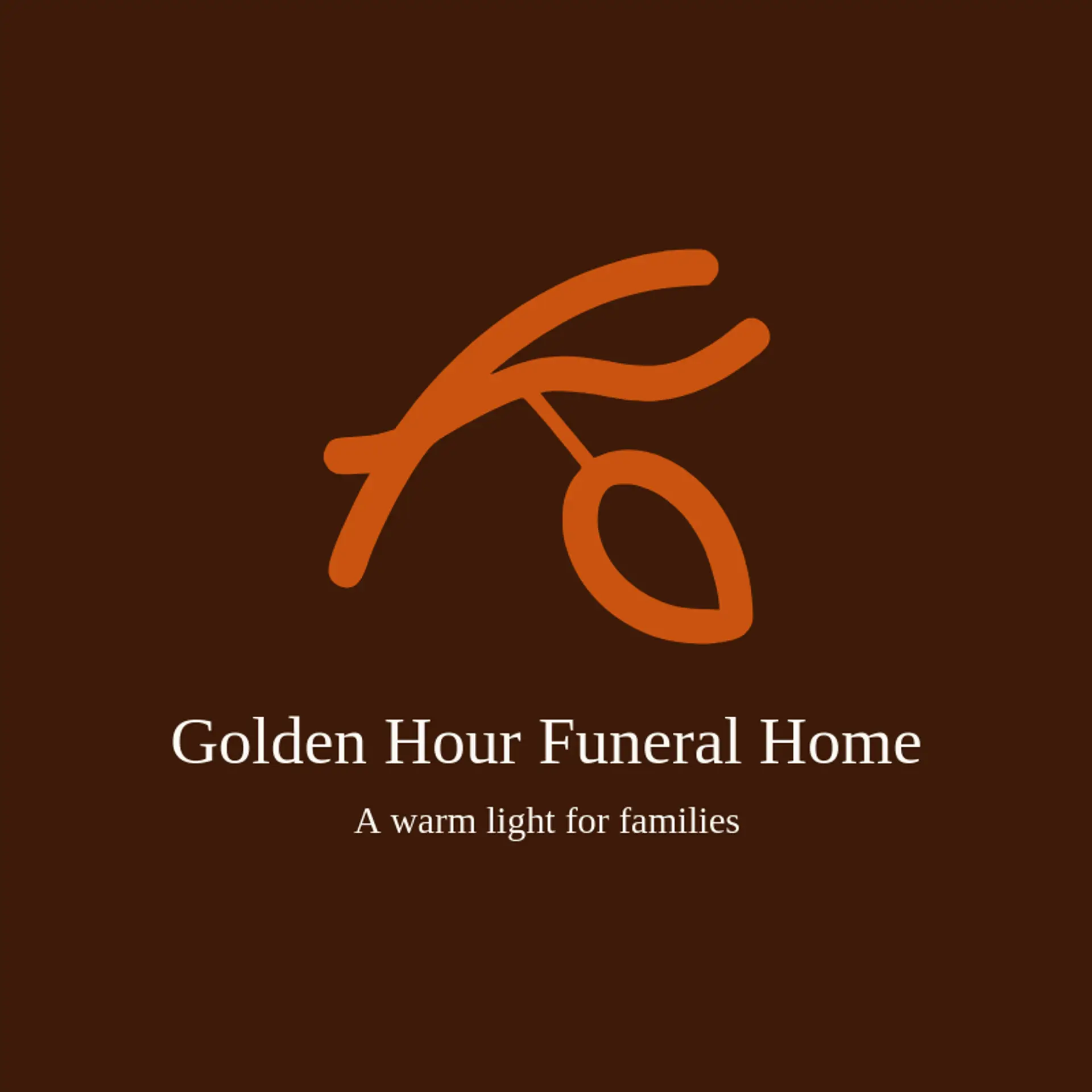 Golden Hour Funeral Home logo for funeral home