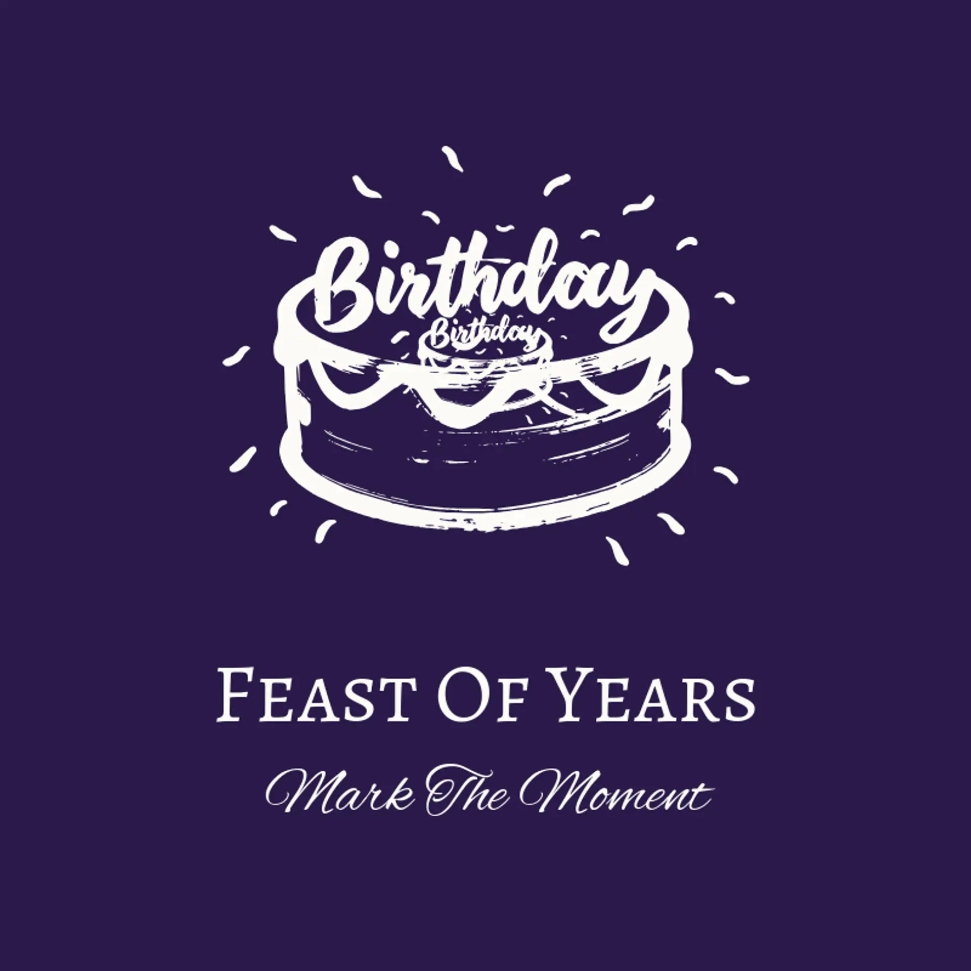 Feast Of Years logo for anniversary