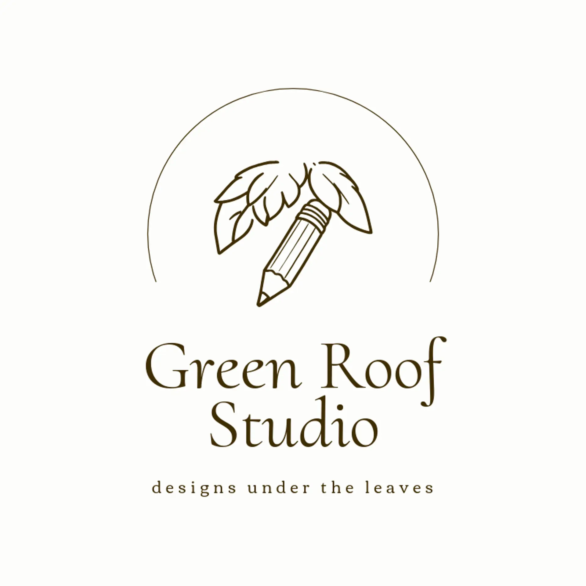 Green Roof Studio logo for canopy
