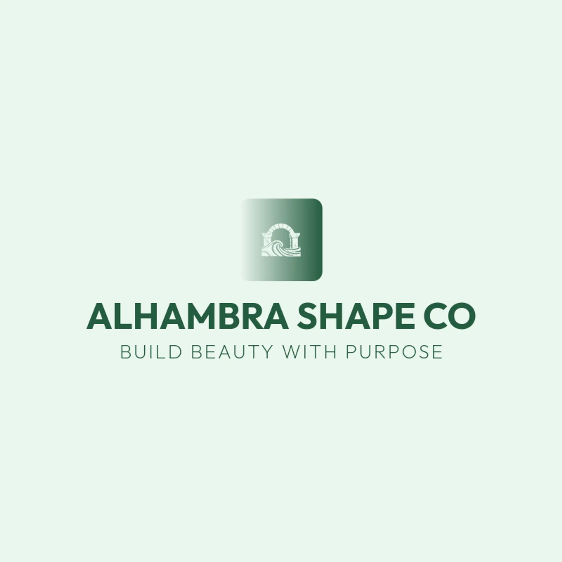 Alhambra Shape Co logo for spanish