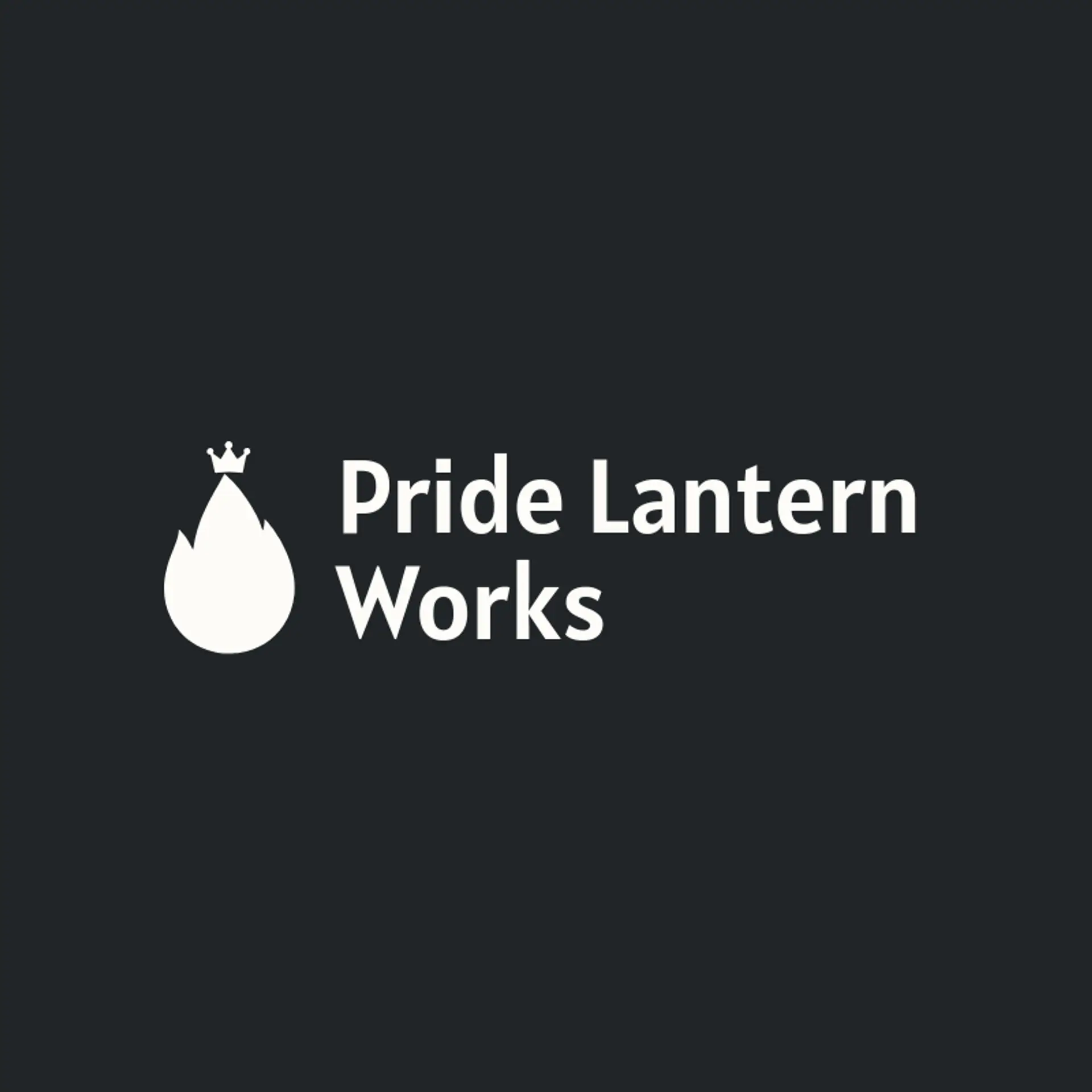 Pride Lantern Works logo for pride