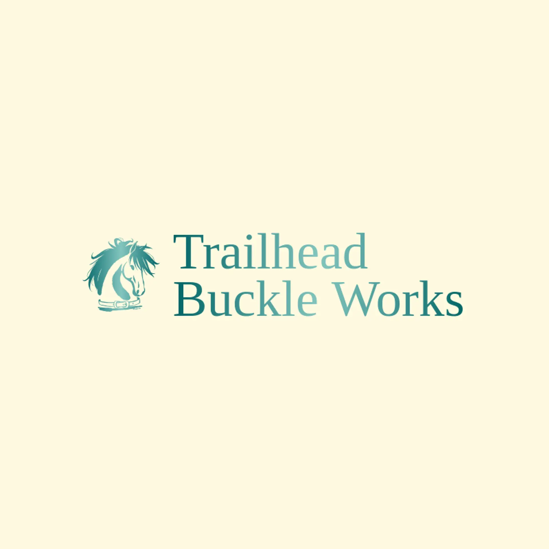 Trailhead Buckle Works logo for Buckle
